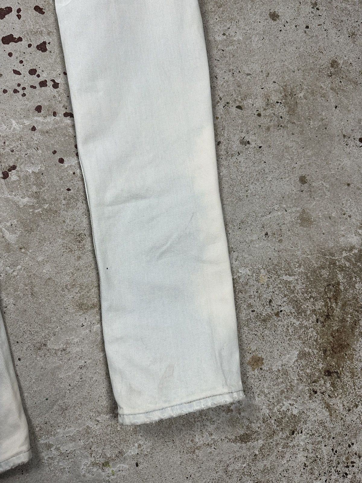 Polo Ralph Lauren × Vintage Vintage Y2K Ralph Lauren Distressed Bleached Denim Pants Size US 31 - 12 Thumbnail