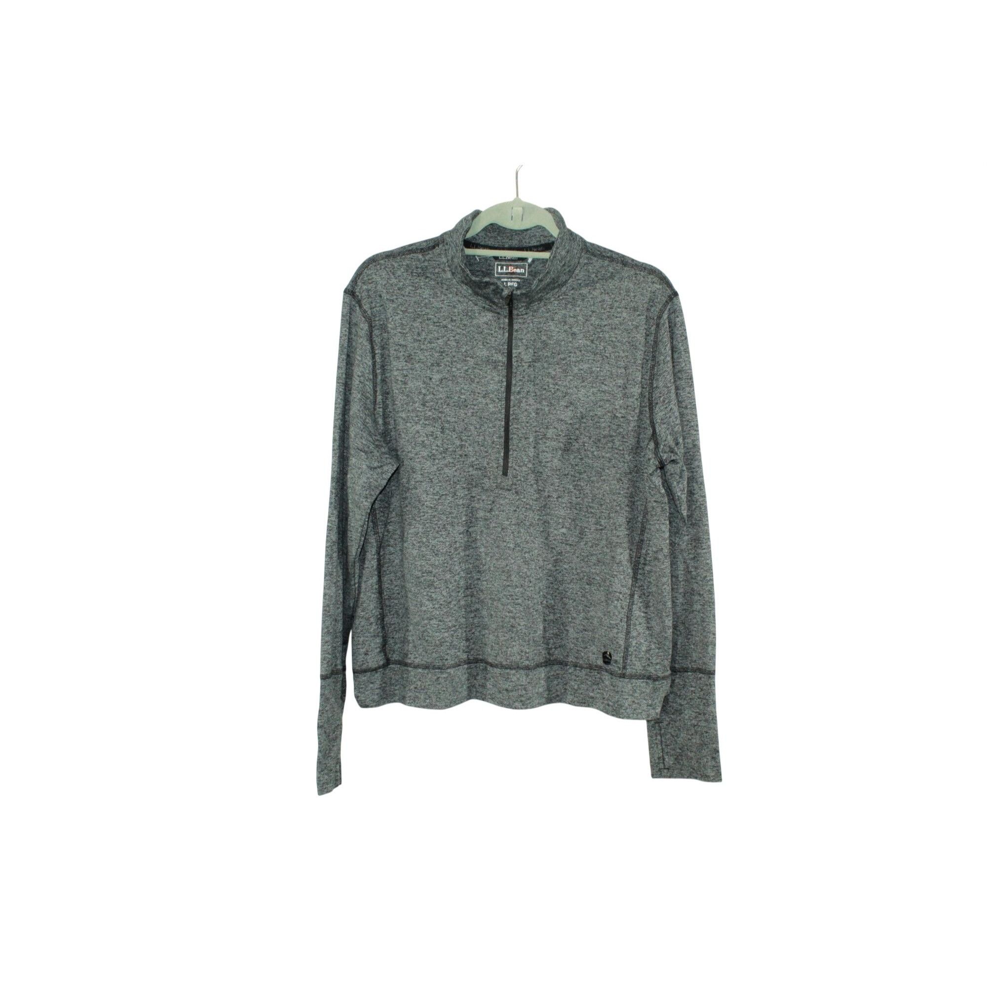 L.L. Bean LL Bean Women's VentureSoft Pullover Sweatshirt 1/4 Zip Size L / US 10 / IT 46 - 1 Thumbnail