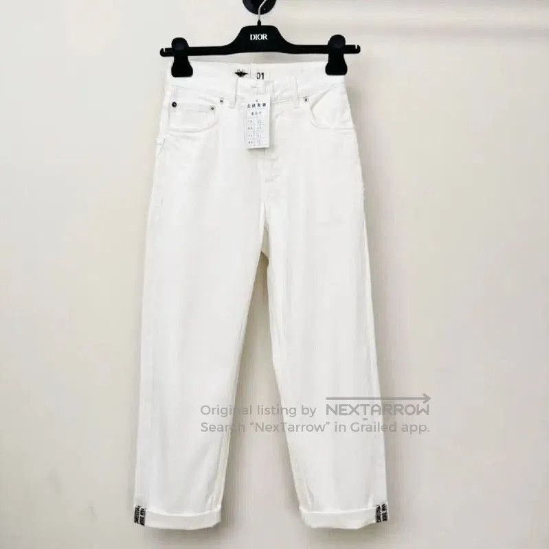 Dior Dior Women's Casual Pants in White . Size 23" - 1 Thumbnail