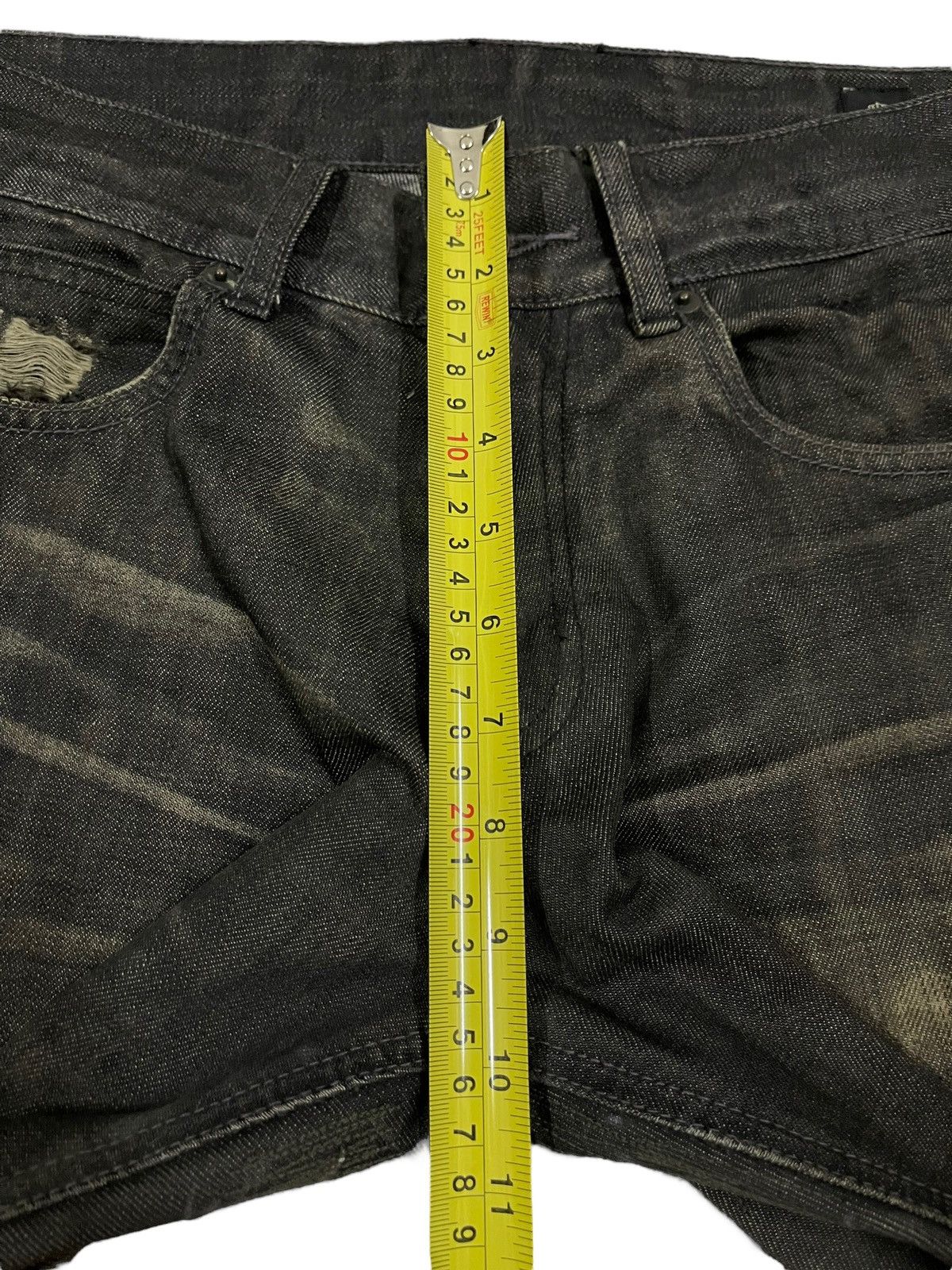 Japanese Brand Vintage Japanese Semantic Design Faded Wash Style Jeans Size US 32 / EU 48 - 14 Thumbnail