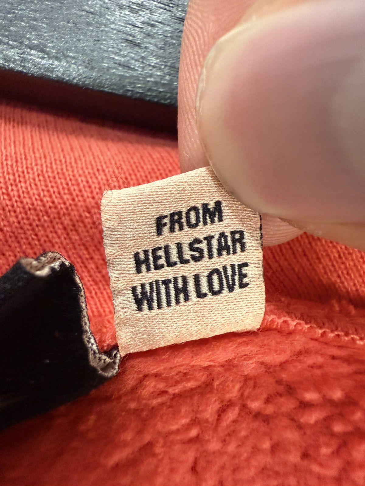 HELLSTAR Hellstar Red Washed Zip Up Hoodie Size US L / EU 52-54 / 3 - 9 Thumbnail