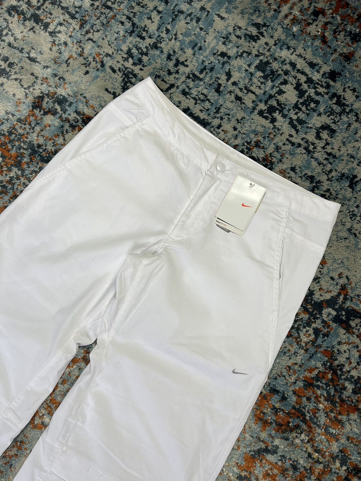 Other Vintage y2k Nike flared utility baggy track pants Size 27" / US 4 / IT 40 - 3 Thumbnail
