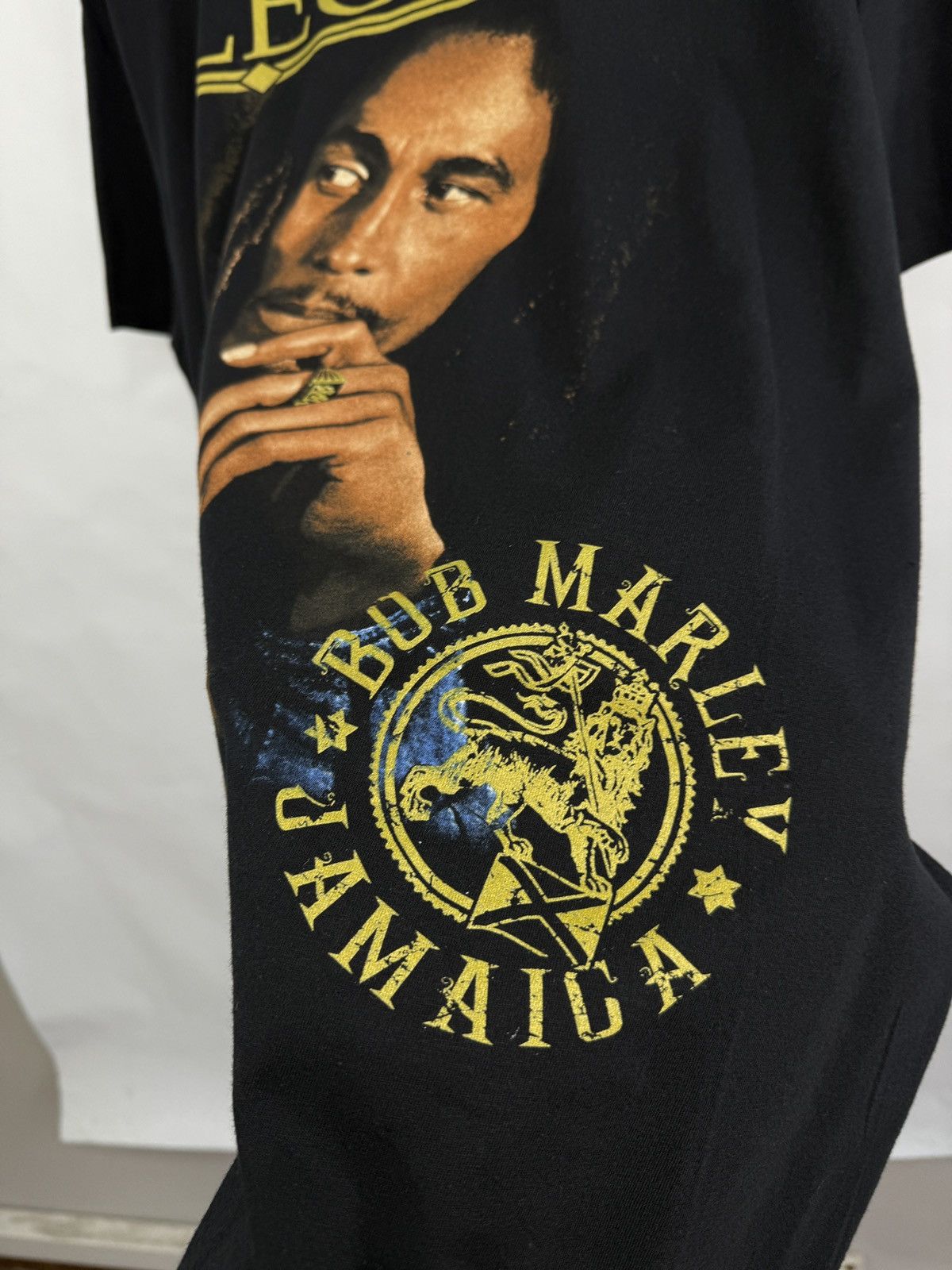 Bob Marley 🇯🇲 Vintage 2005 Bob Marley Legend Rastafari Haile Selassie Size US XL / EU 56 / 4 - 6 Thumbnail