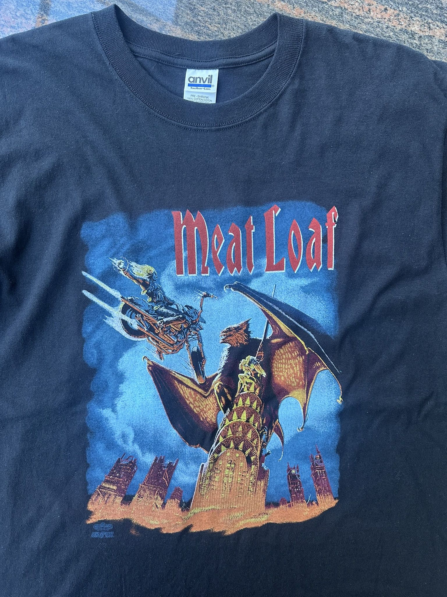 Band Tees × Vintage Vintage Meat Loaf T-Shirt Size US L / EU 52-54 / 3 - 1 Thumbnail