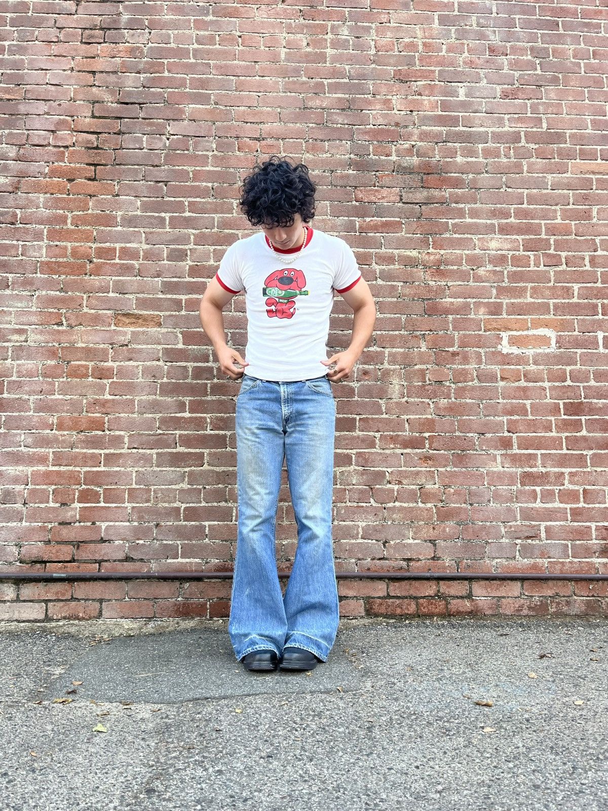 Levi's 70’s levi-684 Bell Bottom pants Size US 32 / EU 48 - 6 Thumbnail