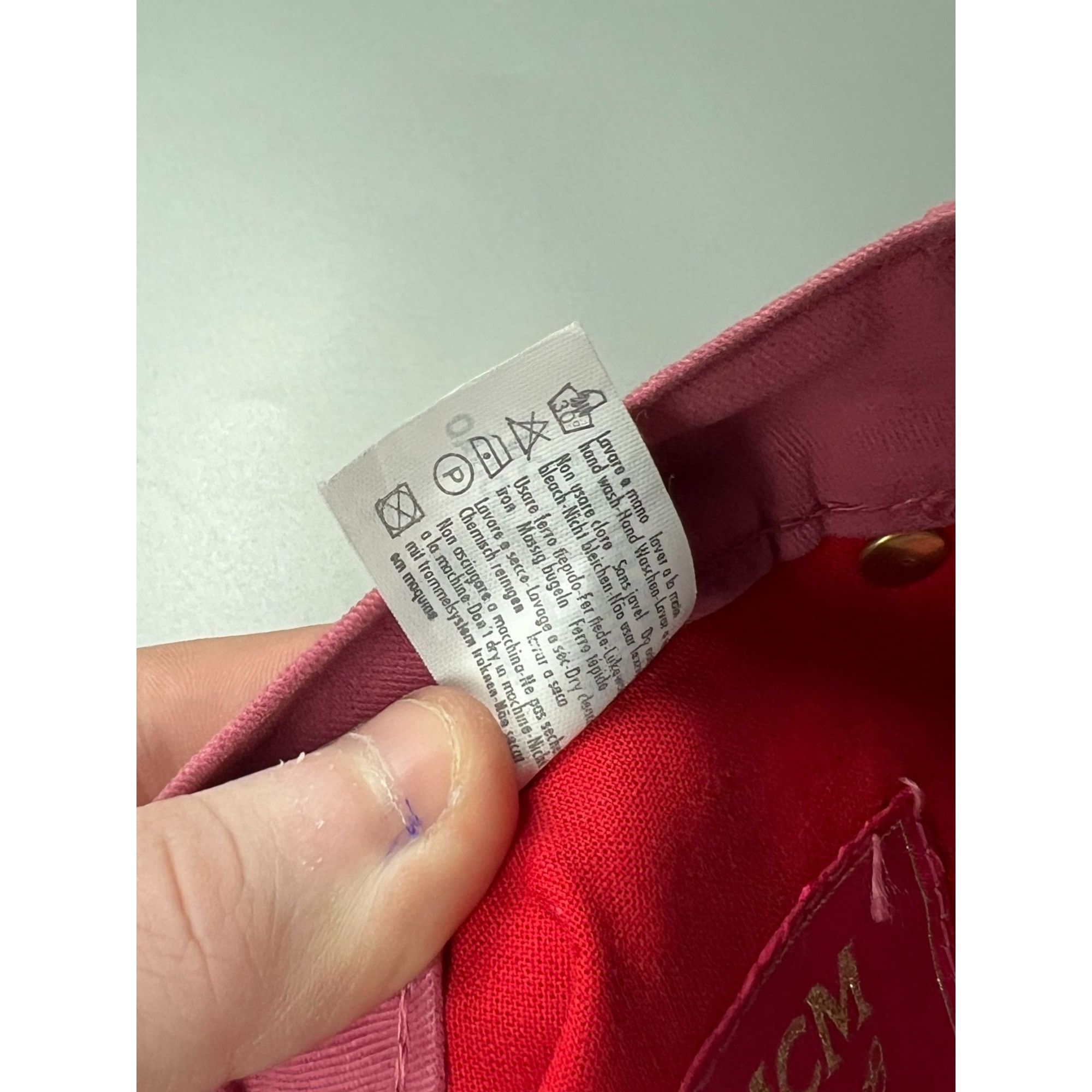 MCM MCM Pink Denim Jeans Pants (Y0838) Size 29" - 9 Thumbnail
