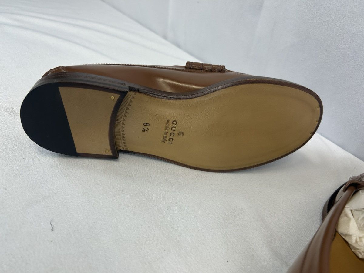 Gucci Gucci - Interlocking G leather loafers Size US 8.5 / EU 41-42 - 10 Thumbnail