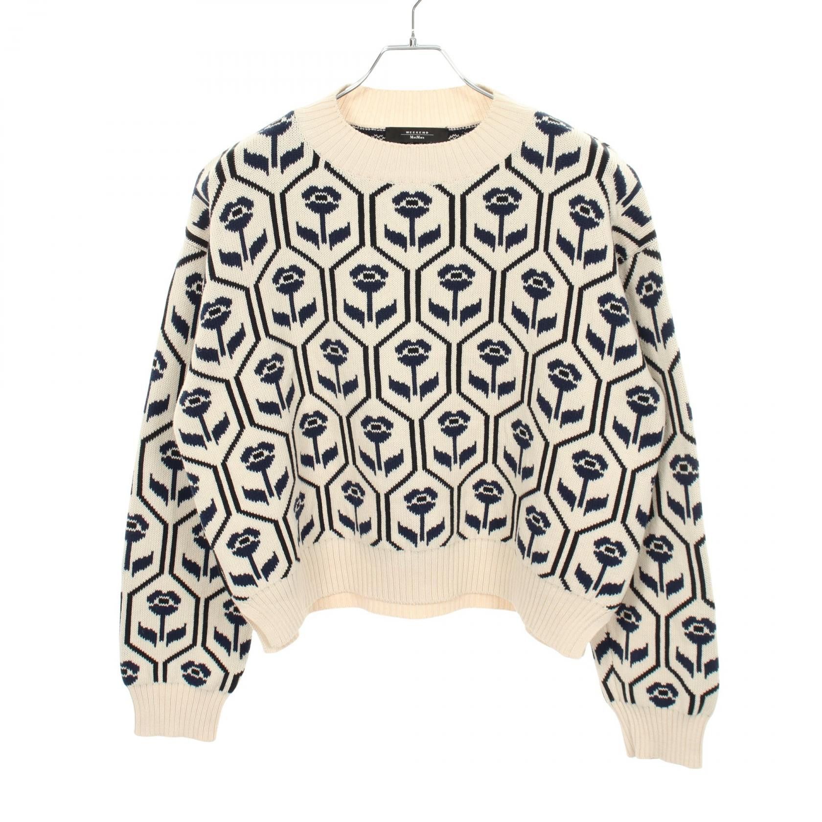Max Mara MaxMara Weekend Max Mara ODEON Cotton Knit Top Textile Tops DUTY FREE for USA Size ONE SIZE - 1 Thumbnail