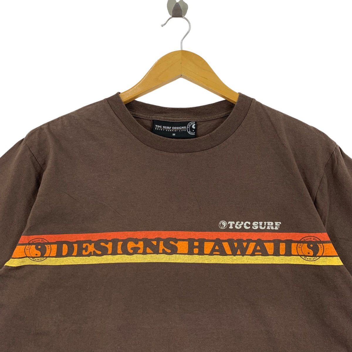 Vintage Vintage T&C TOWN COUNTRY HAWAII Love Sunshine Tee Shirt Size US M / EU 48-50 / 2 - 3 Thumbnail