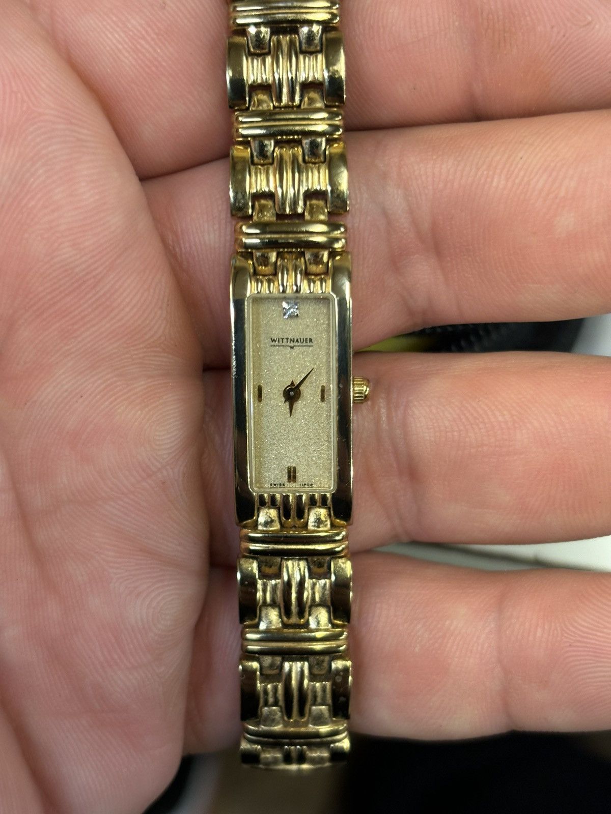 Wittnauer Wittnauer A3 Sapphire Crystal Gold Tone Women’s Watch! Size ONE SIZE - 1 Thumbnail