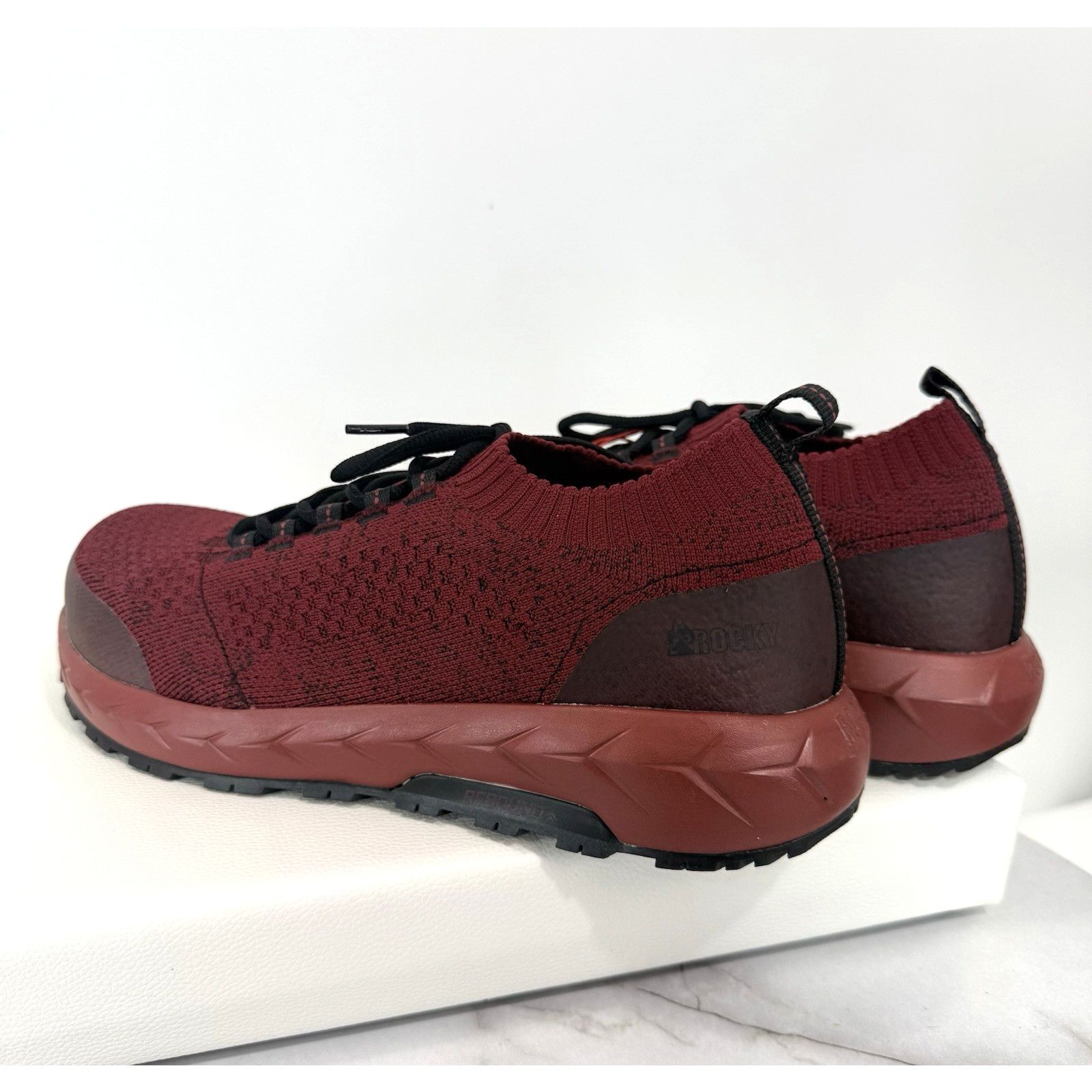 Rocky Rocky Workknit LX Comp Toe Sneakers Red Wo's Size 9.5M Size US 9.5 / IT 39.5 - 9 Thumbnail