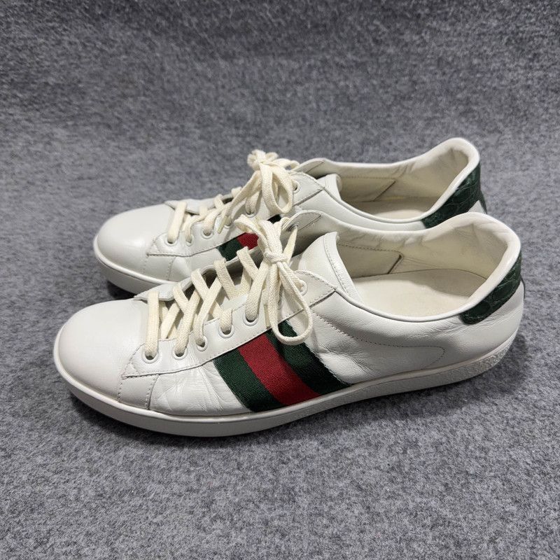 Gucci Gucci Ace Low-Top Fashion Sneakers for Men Size US 9.5 / EU 42-43 - 1 Thumbnail