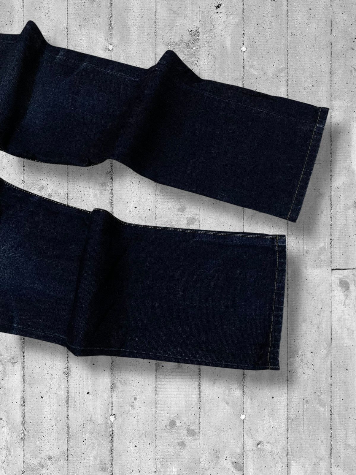 Designer × Edwin × Vintage Vintage Og Designer Japan Edwin Selvedge Distressed Denim Size US 34 / EU 50 - 5 Thumbnail