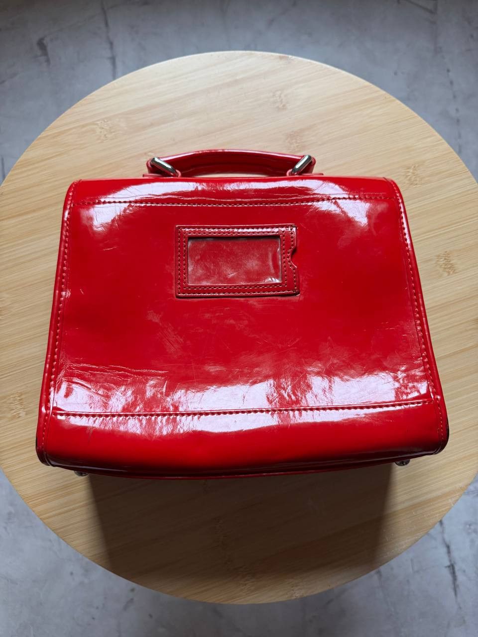 Dolce & Gabbana Dolce gabbana Patent leather portfolio hand bag Size ONE SIZE - 3 Thumbnail