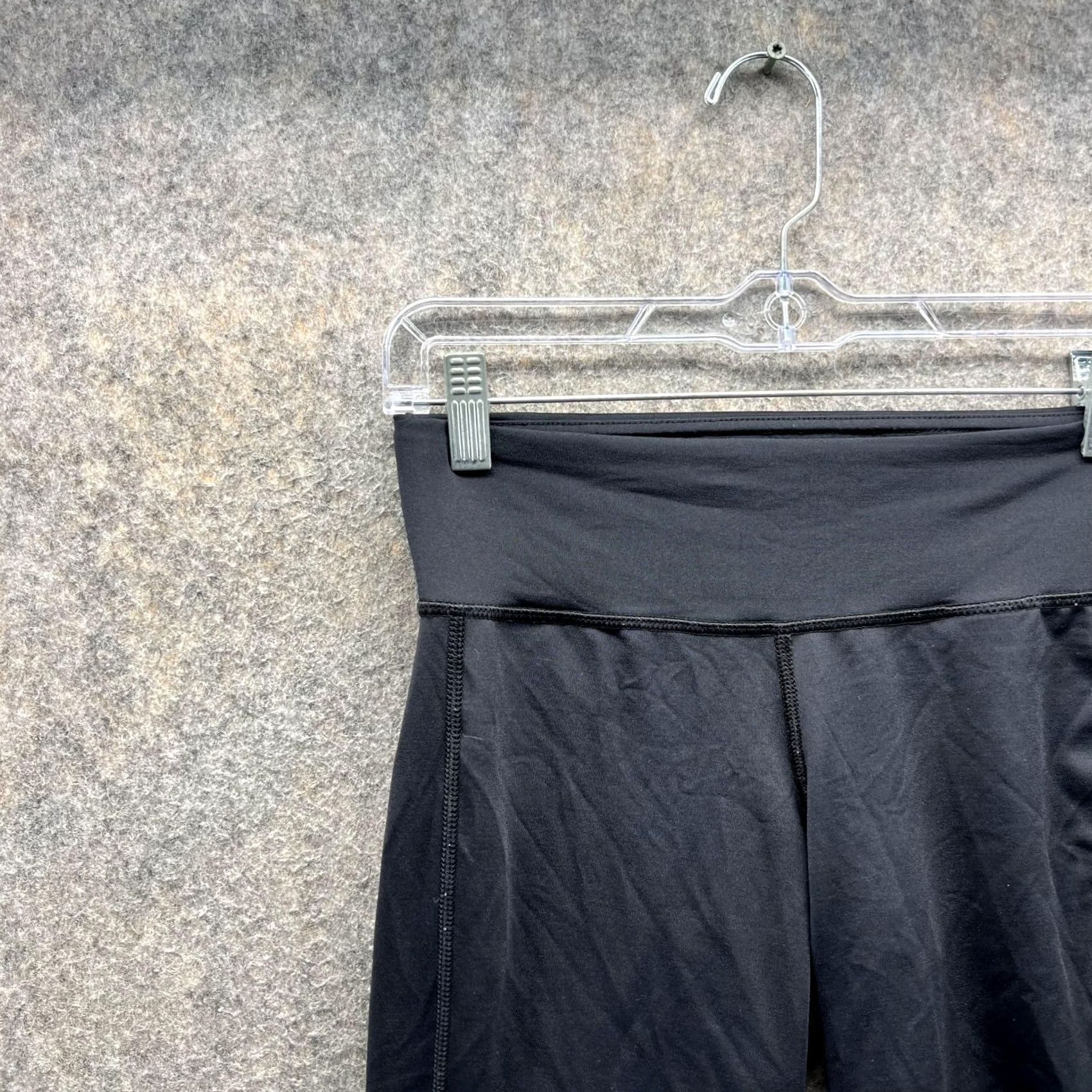 Vintage Columbia Leggings Women XS Black Polyester Knit Stretch Skinny Inseam 29 Athletic Pockets Sports Training Gym Size 26" / US 2 / IT 38 - 3 Thumbnail