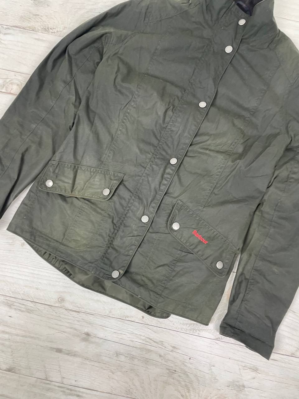 Barbour Barbour Womens Ferndown Wax Waterproof Country Jacket Size M / US 6-8 / IT 42-44 - 3 Thumbnail