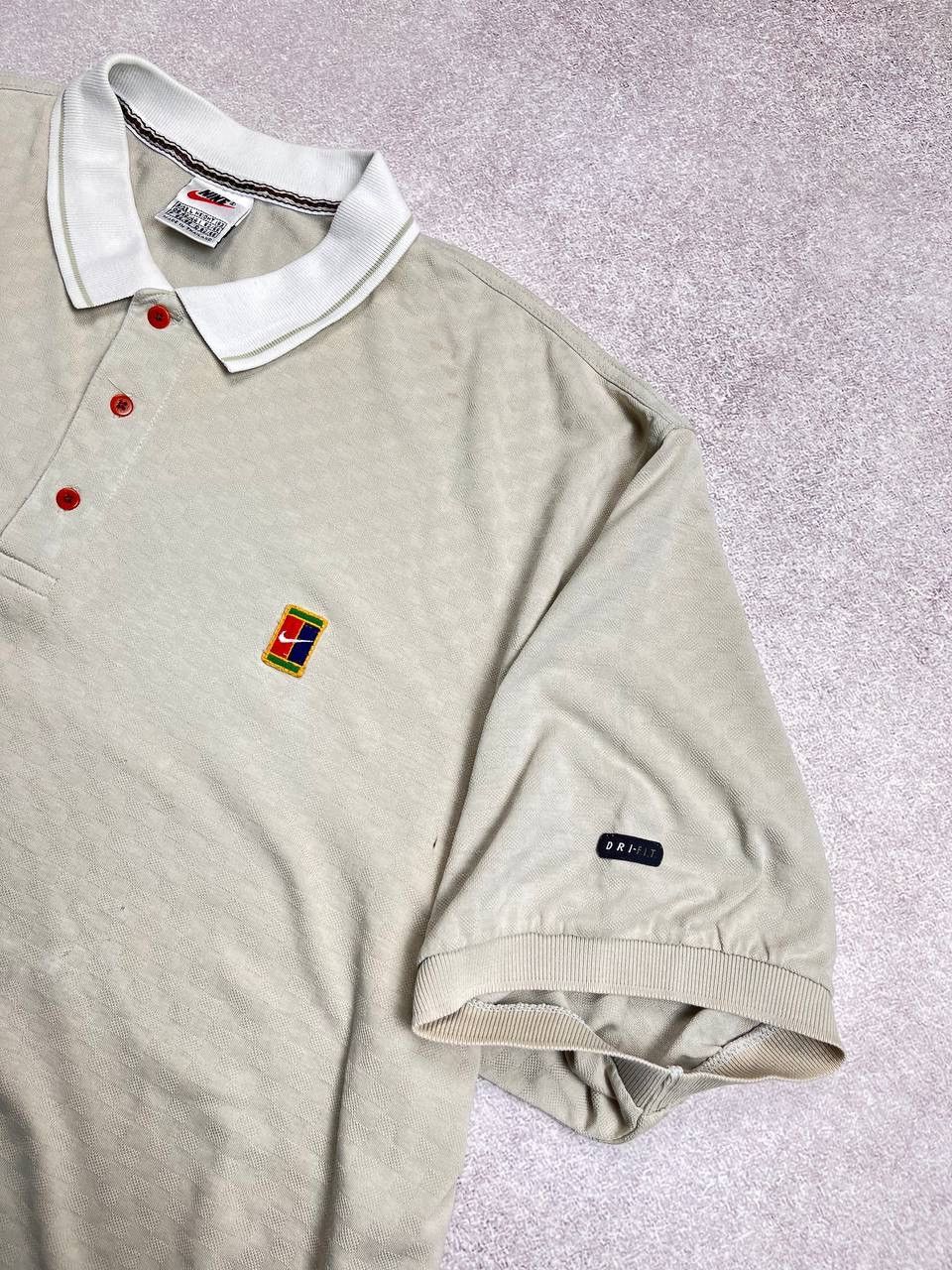 Nike Vintage Nike Challange Court Andre Agassi Polo Shirt L Size US L / EU 52-54 / 3 - 3 Thumbnail