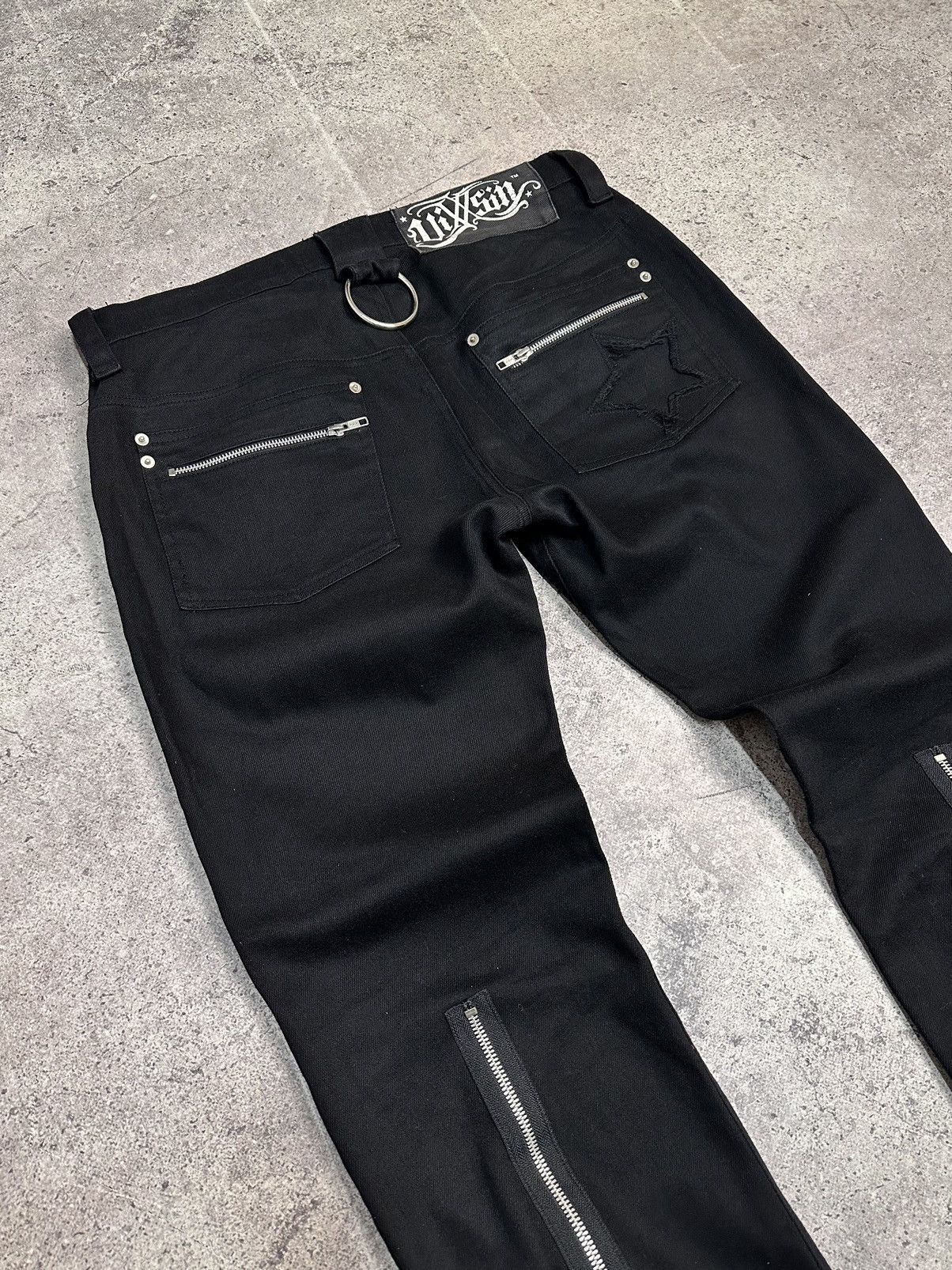 Gotcha Vixxsin gothic black denim pants Y2K punk streetwear Size US 34 / EU 50 - 12 Thumbnail
