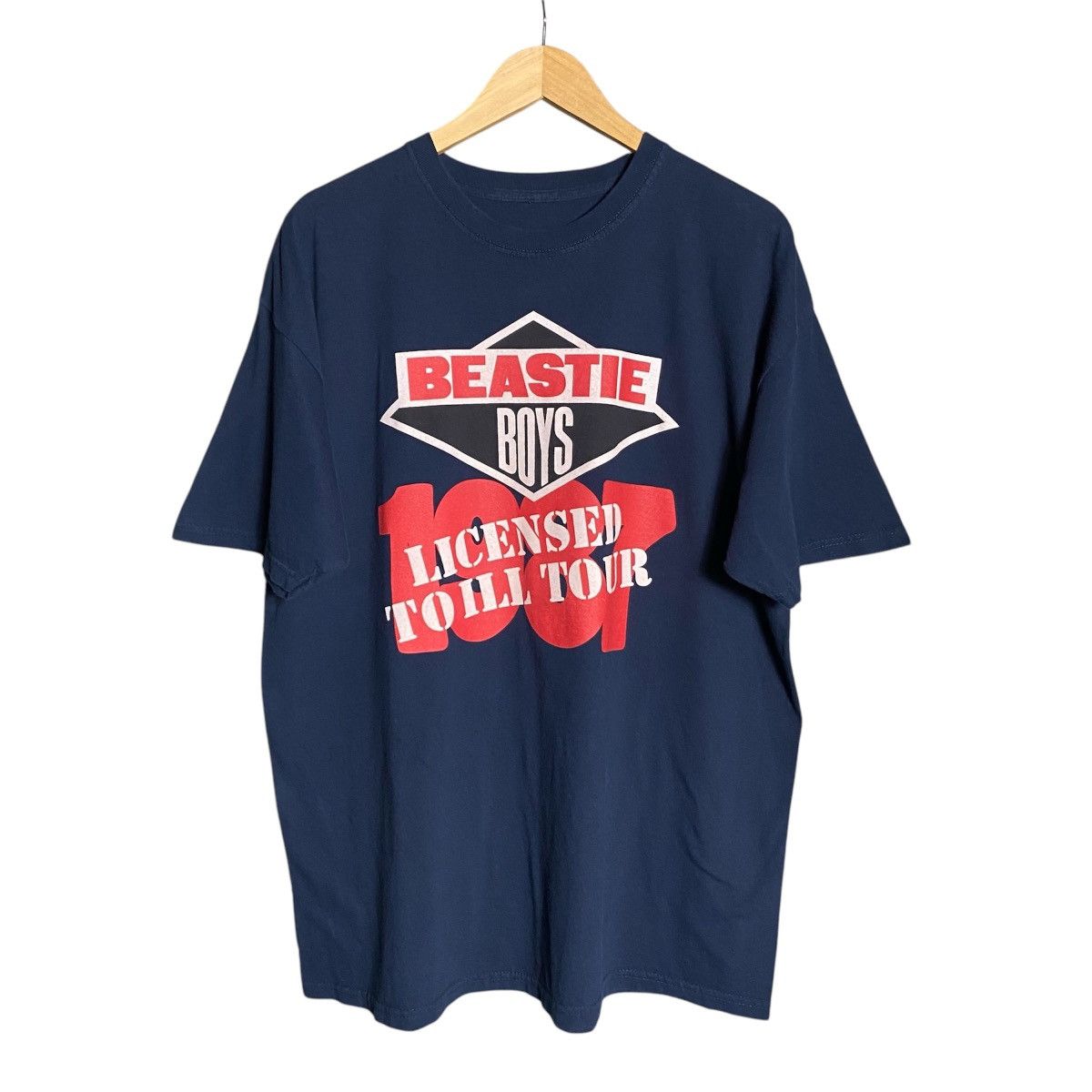 Band Tees × Vintage Vintage Beastie Boys Licensed To ILL Tour T-Shirt Size US XL / EU 56 / 4 - 1 Thumbnail
