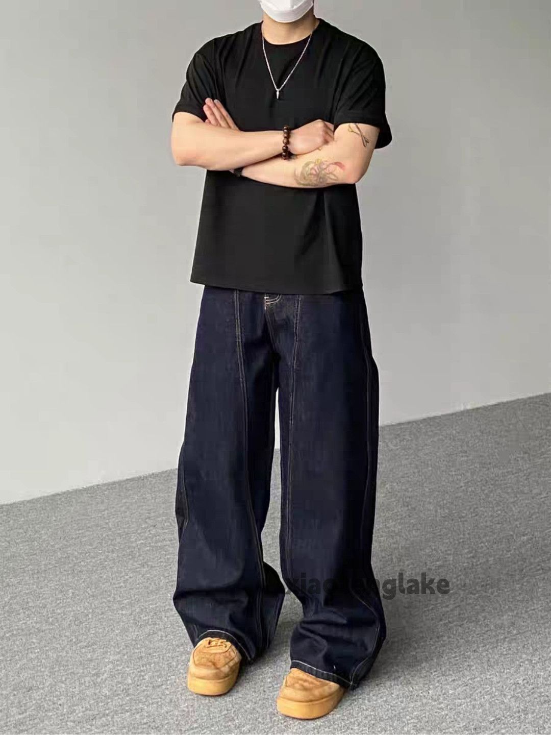 Vintage Unisex outdoor utility loose baggy hiphop cargo pants Size US 28 / EU 44 - 3 Thumbnail