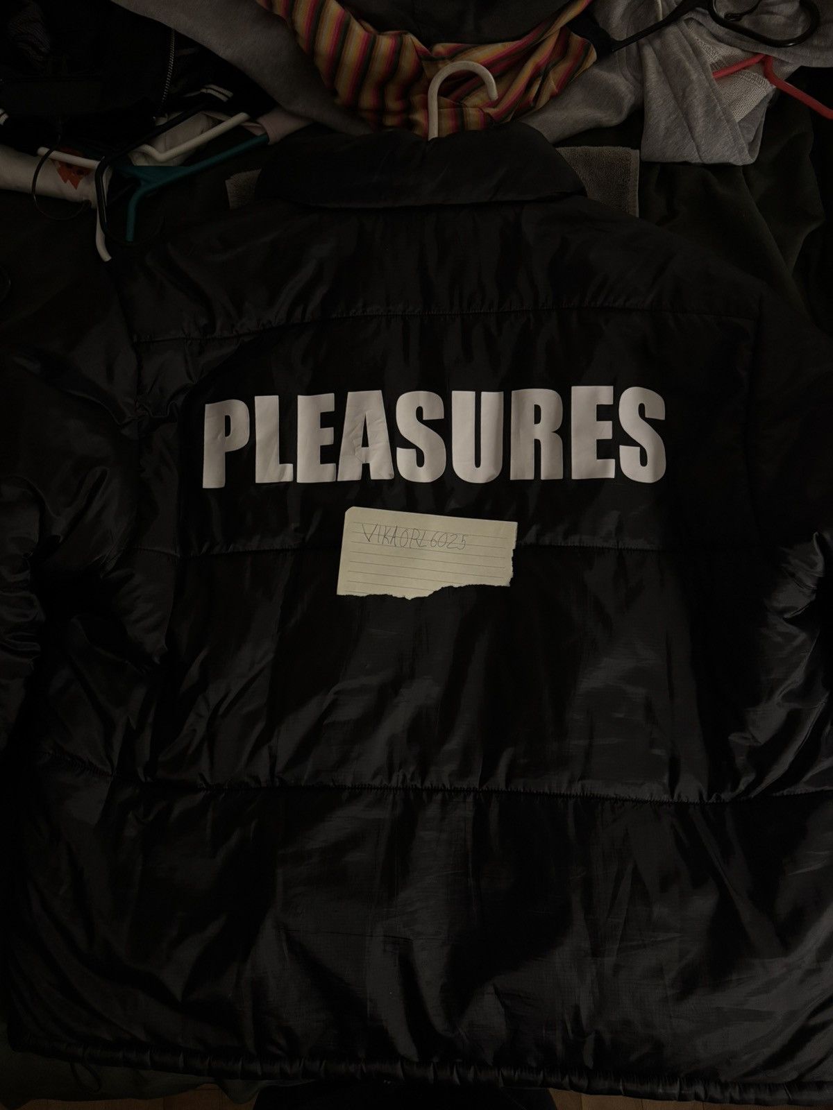 Joy Division × Pleasures PLEASURES X JOY DIVISION REVERSIBLE PUFFER COAT Size US L / EU 52-54 / 3 - 5 Thumbnail