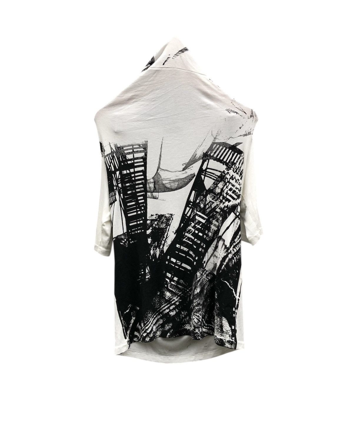 Tornado Mart Tornado Mart Construction Asymetrical Tshirt Size US L / EU 52-54 / 3 - 1 Thumbnail