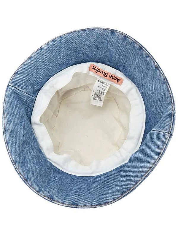 Acne Studios o1y1224 Size: L / Denim (Cap & Hat) in Blue Size ONE SIZE - 4 Thumbnail