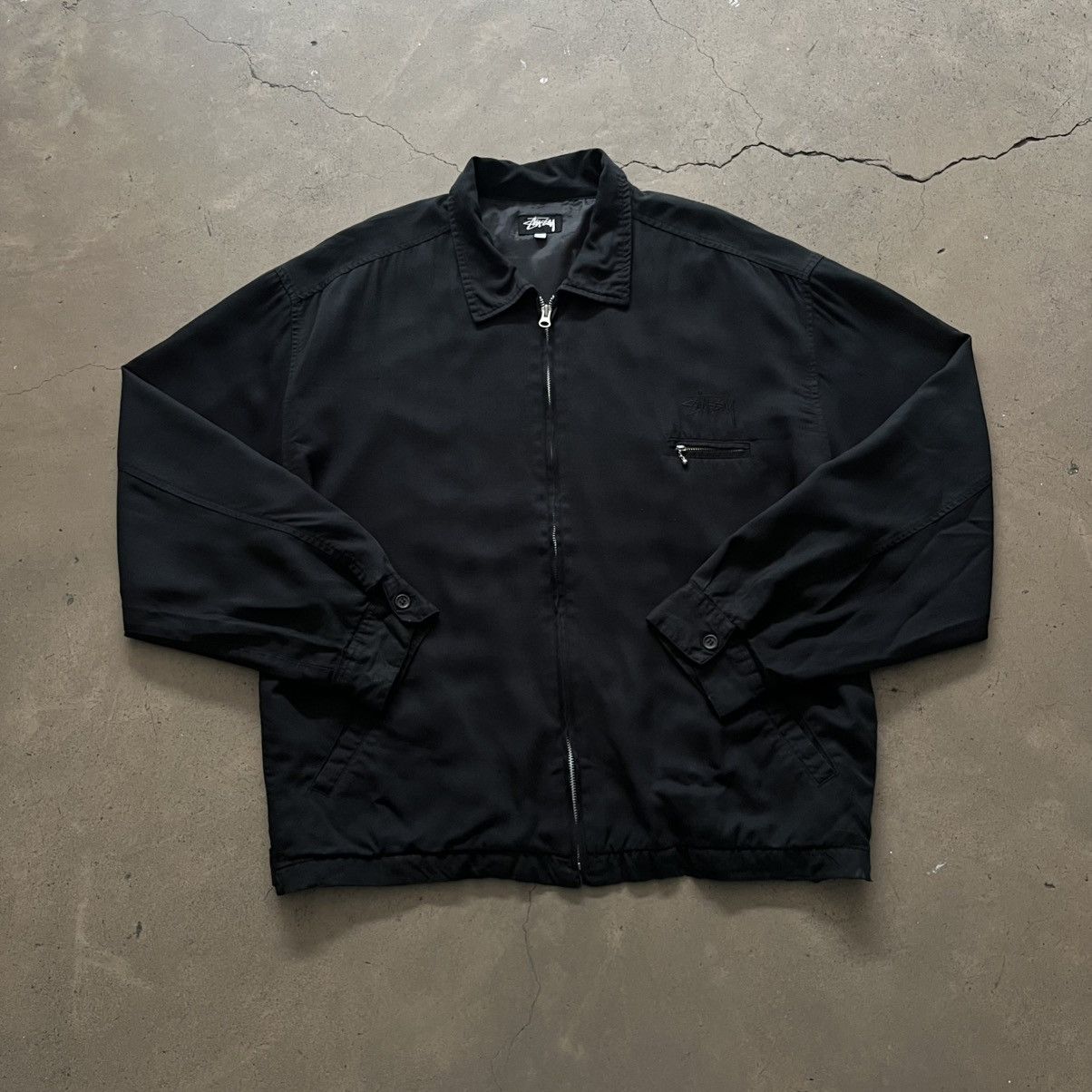 Streetwear × Stussy × Vintage Vintage 90s Stussy Work Jacket