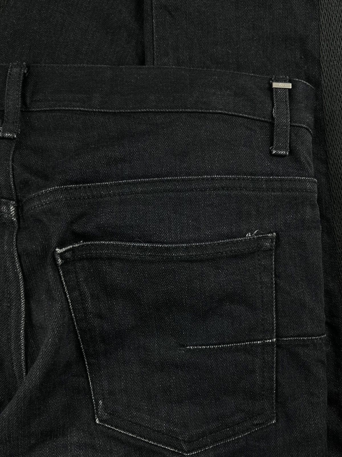 Dior AW10 Dior Homme MIJ Side Stripe Denim Jeans Black Size US 30 / EU 46 - 5 Thumbnail