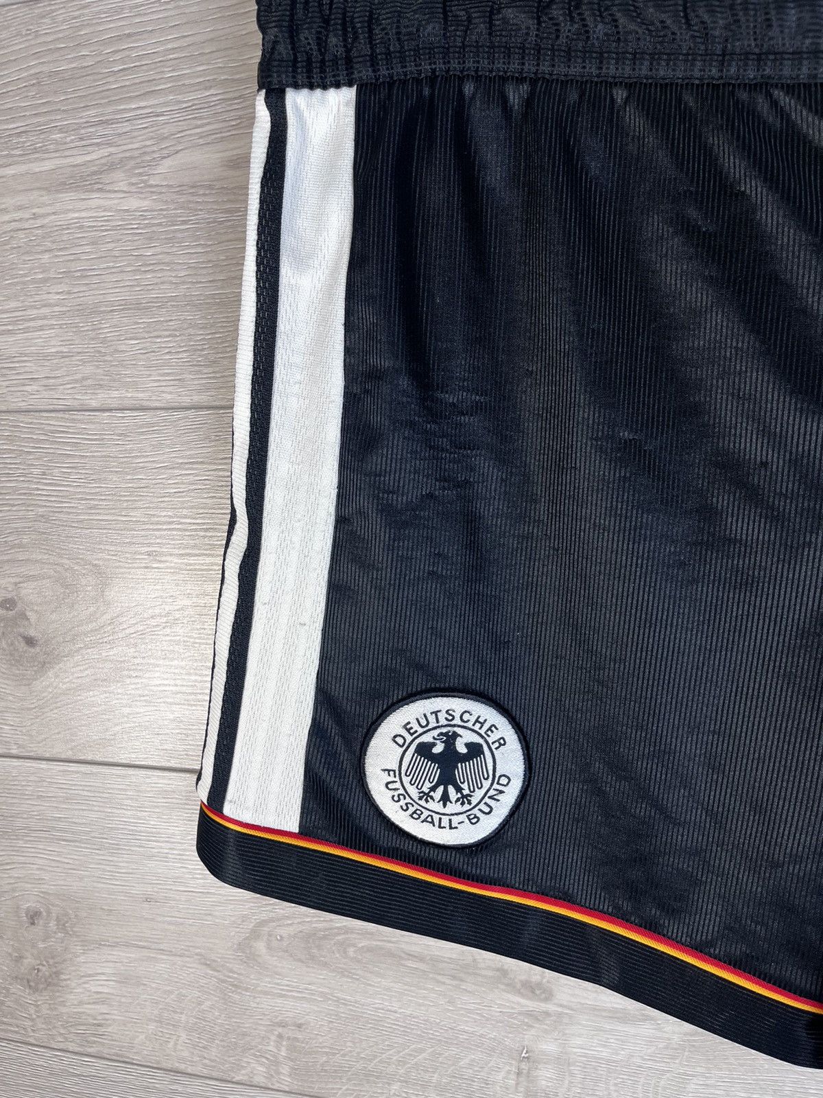 Adidas Vintage men’s soccer shorts Adidas Germany 🇩🇪 football Size US 34 / EU 50 - 8 Thumbnail