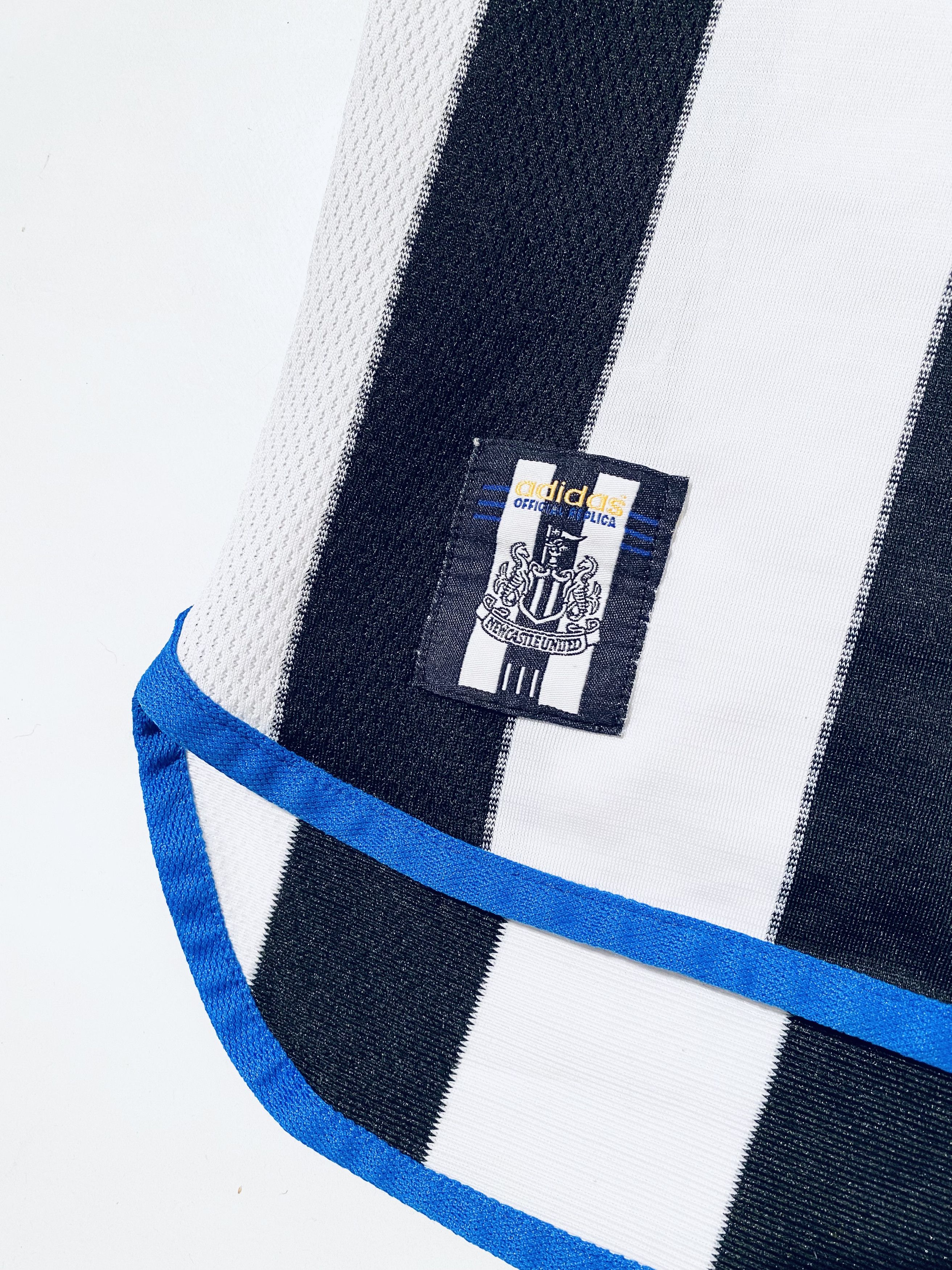 Adidas × Vintage Newcastle United *Shearer* Home Jersey Shirt 1999 - 2000 Size US M / EU 48-50 / 2 - 9 Thumbnail