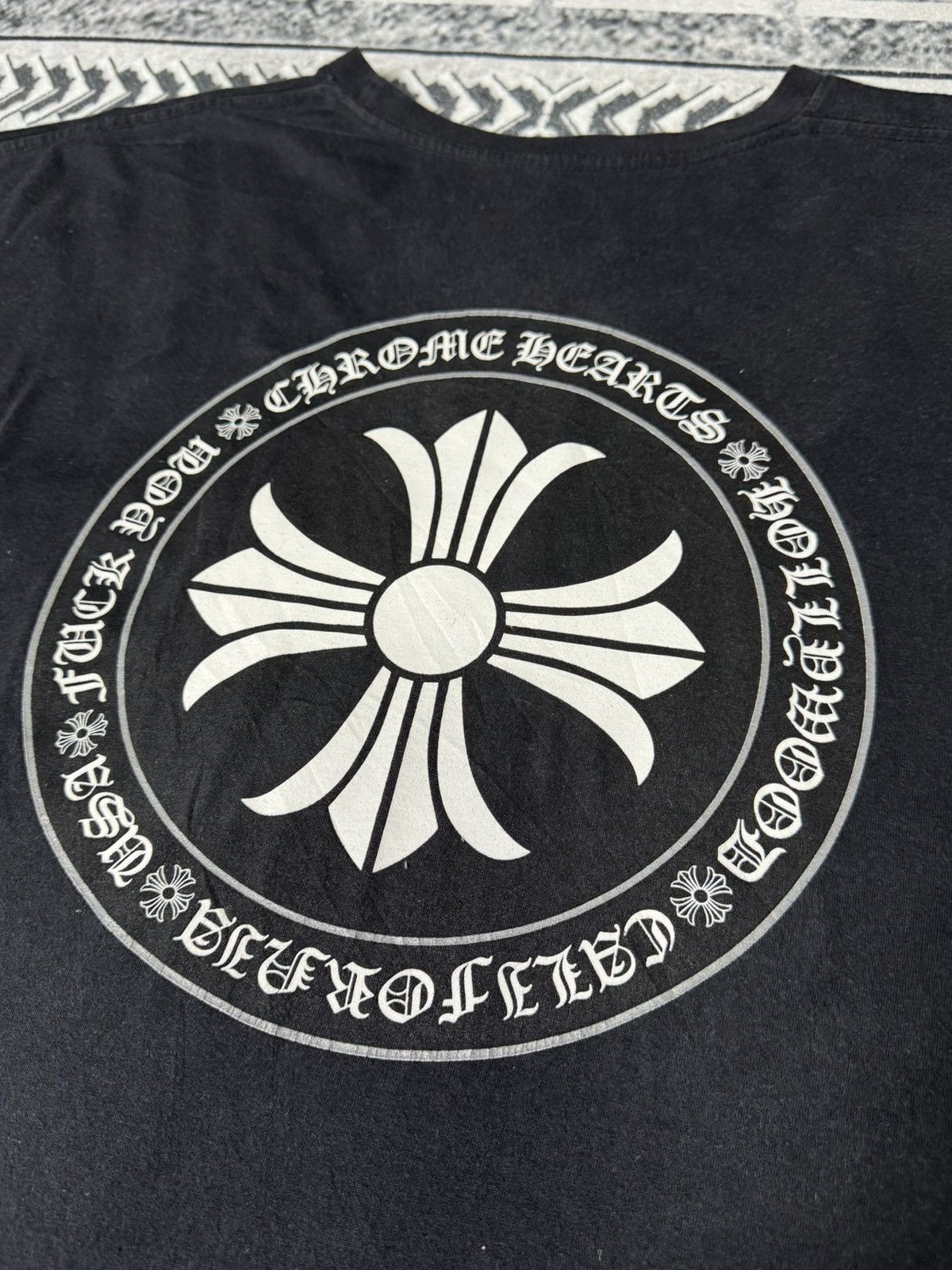 Chrome Hearts BIG SIZE! CROSS PLUS STAMP CHROME Size US XXL / EU 58 / 5 - 5 Thumbnail