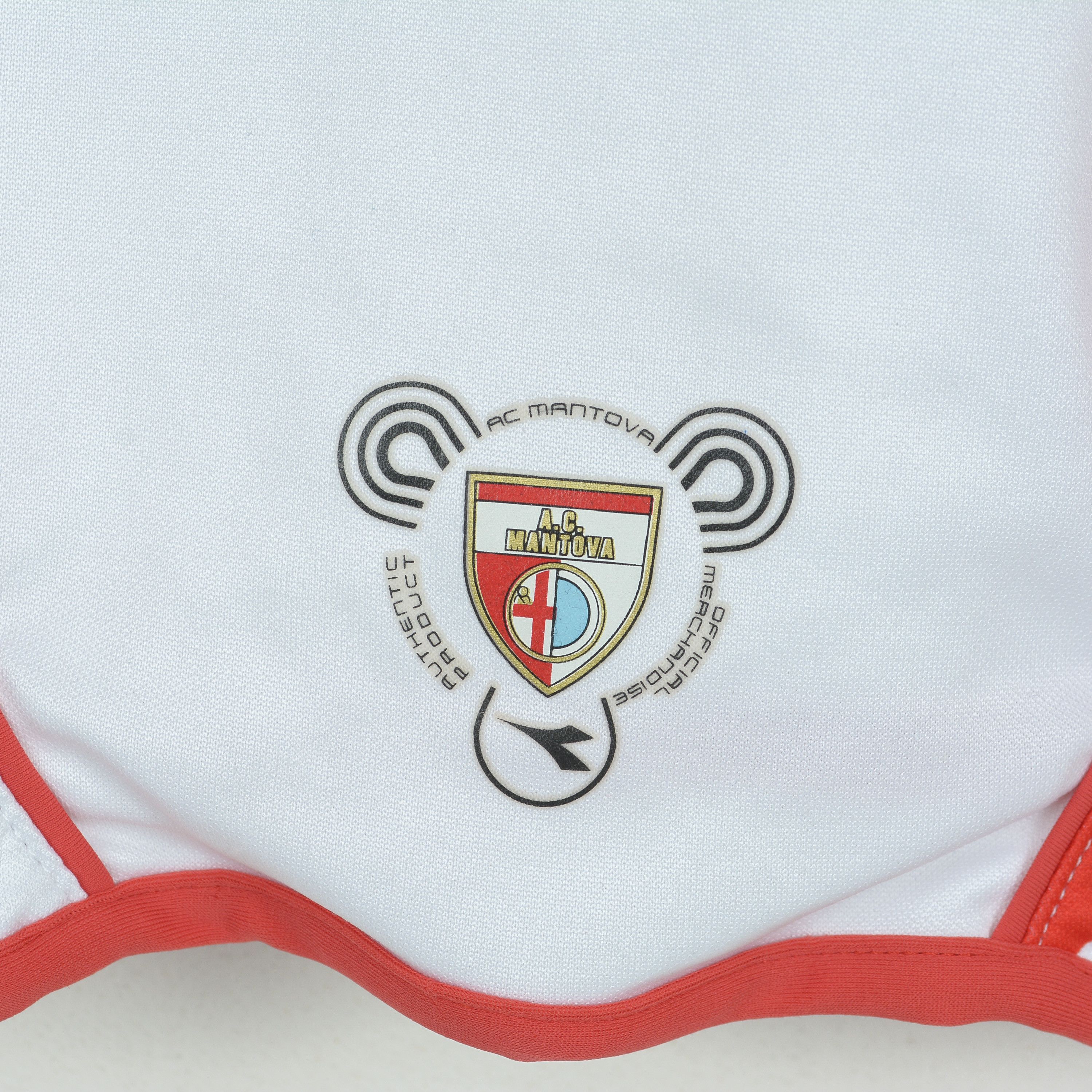 Diadora Mantova 1911 S Long Sleeve Home Jersey Shirt 2007 2008 Kit Size US S / EU 44-46 / 1 - 7 Thumbnail