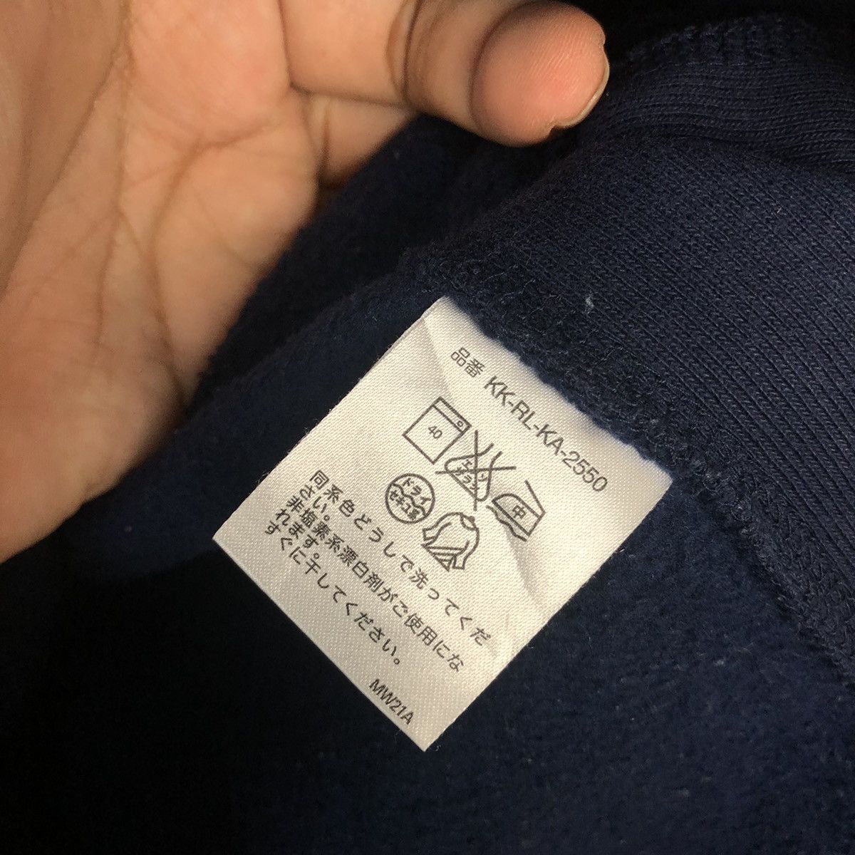 Ralph Lauren RL Ralph Lauren faded Blue vintage sweater Hoddie #A471 Size S / US 4 / IT 40 - 14 Thumbnail