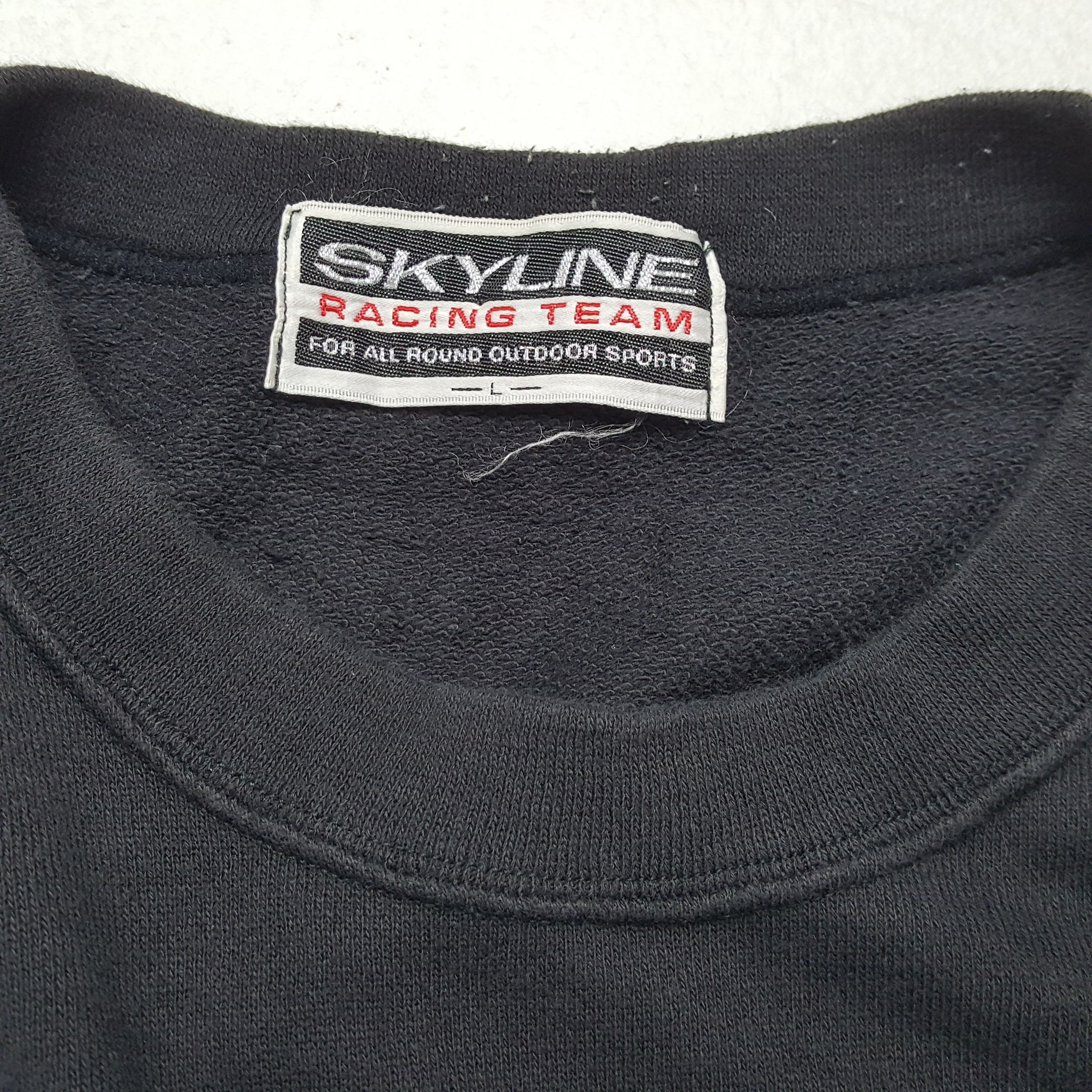 Japanese Brand × Vintage SKYLINE RACING TEAM Motorsports Tshirt Size US XL / EU 56 / 4 - 6 Thumbnail