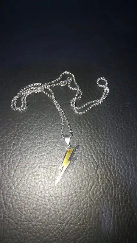 Jewelry Bolt Pendant Y2K Necklace Opium Chain Punk Gotch Size ONE SIZE - 6 Thumbnail
