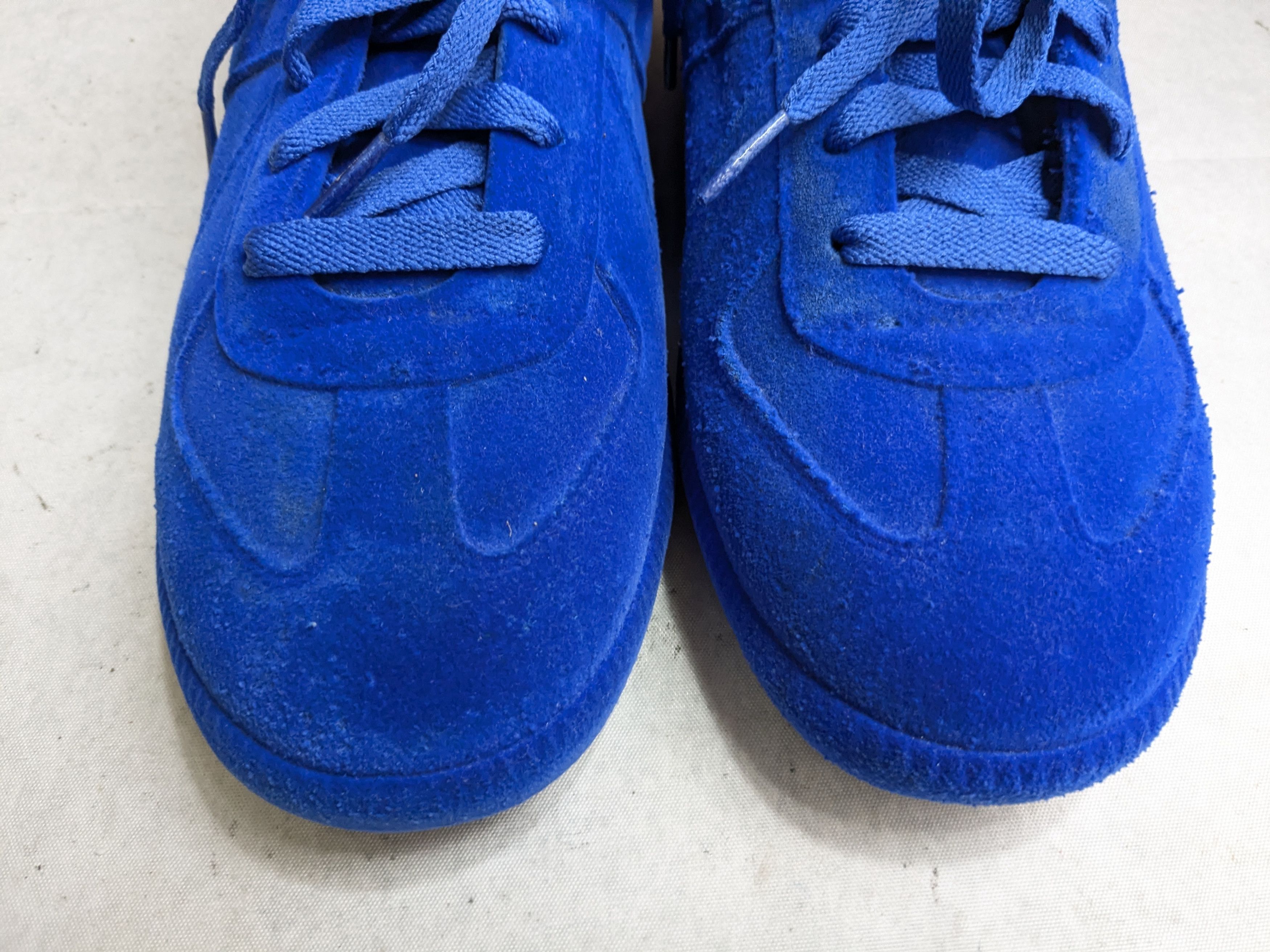 Maison Margiela Maison Margiela GAT Replica Blue 9 42 Felt Leather Low Size US 9 / EU 42 - 3 Thumbnail