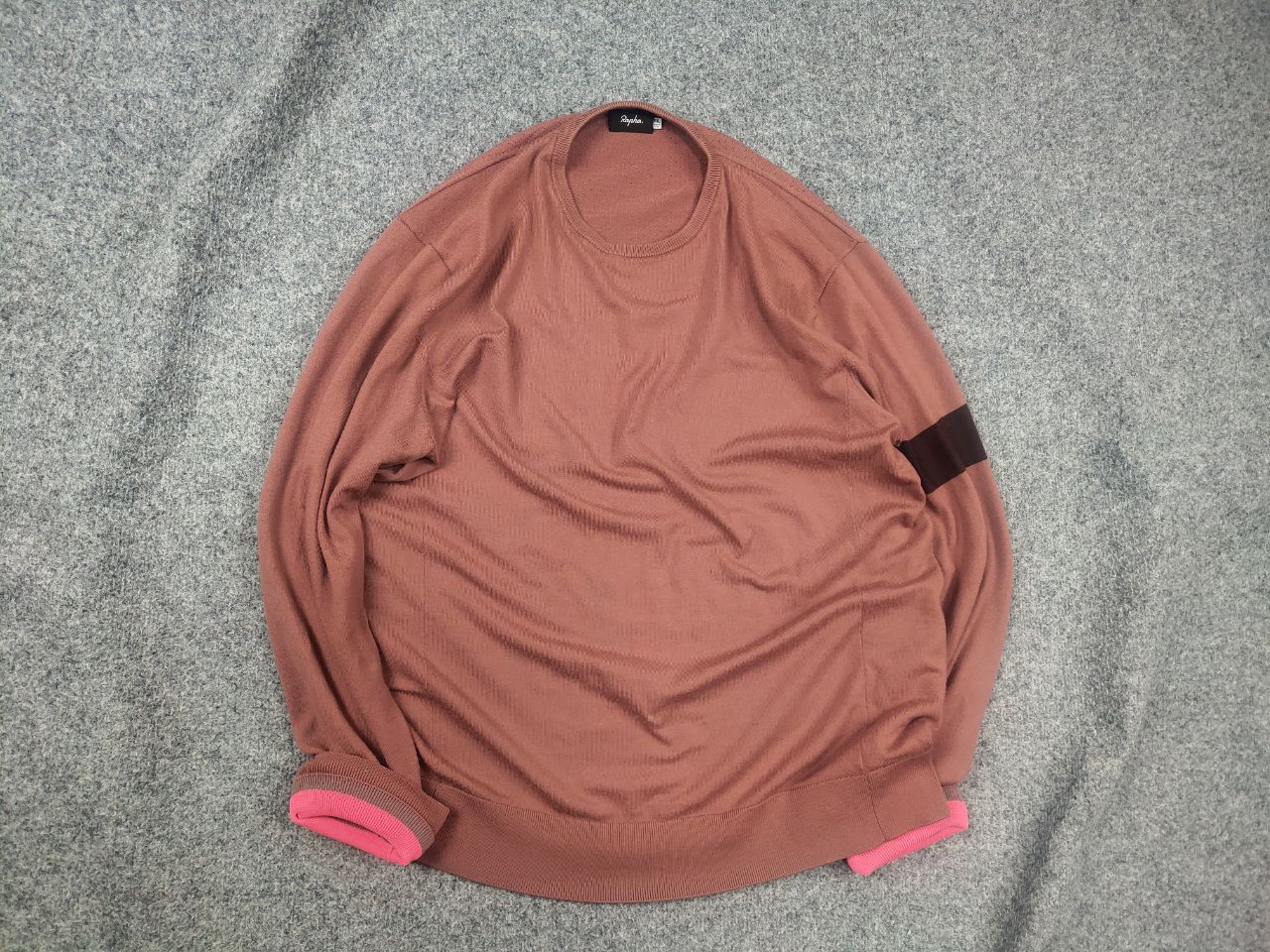 Rapha Rapha Casual Wool Crew Neck Knit Jumper Sweater Cycling Zip Size US XL / EU 56 / 4 - 1 Thumbnail
