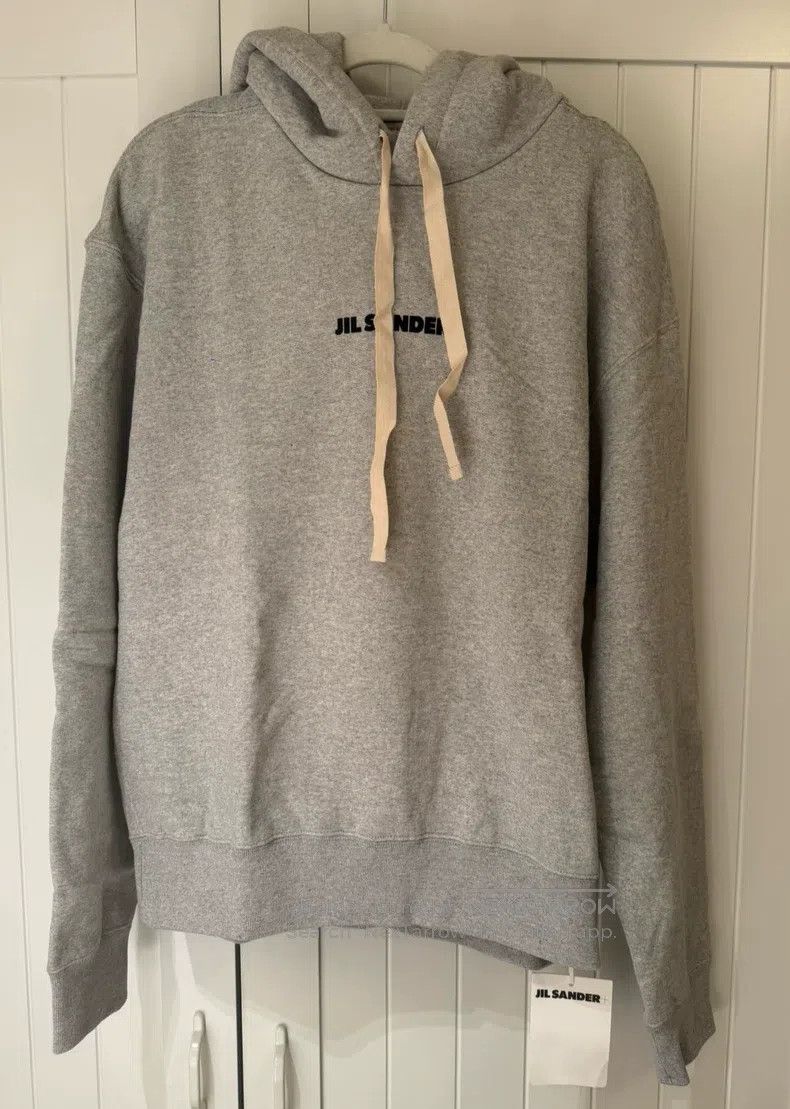 Jil Sander Jil Sander Hooded drawstring sweatshirt Size US S / EU 44-46 / 1 - 1 Thumbnail