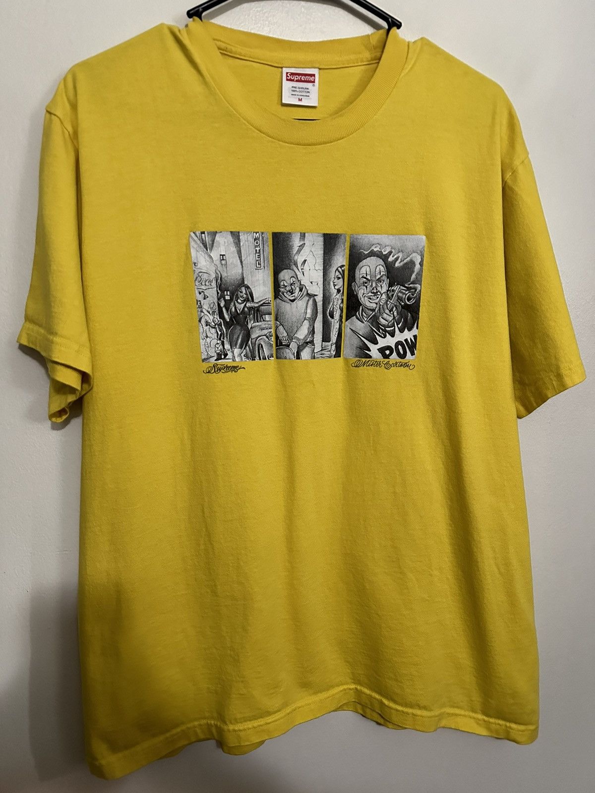 Supreme Supreme Mister Cartoon Pow Tee Size US M / EU 48-50 / 2 - 1 Thumbnail