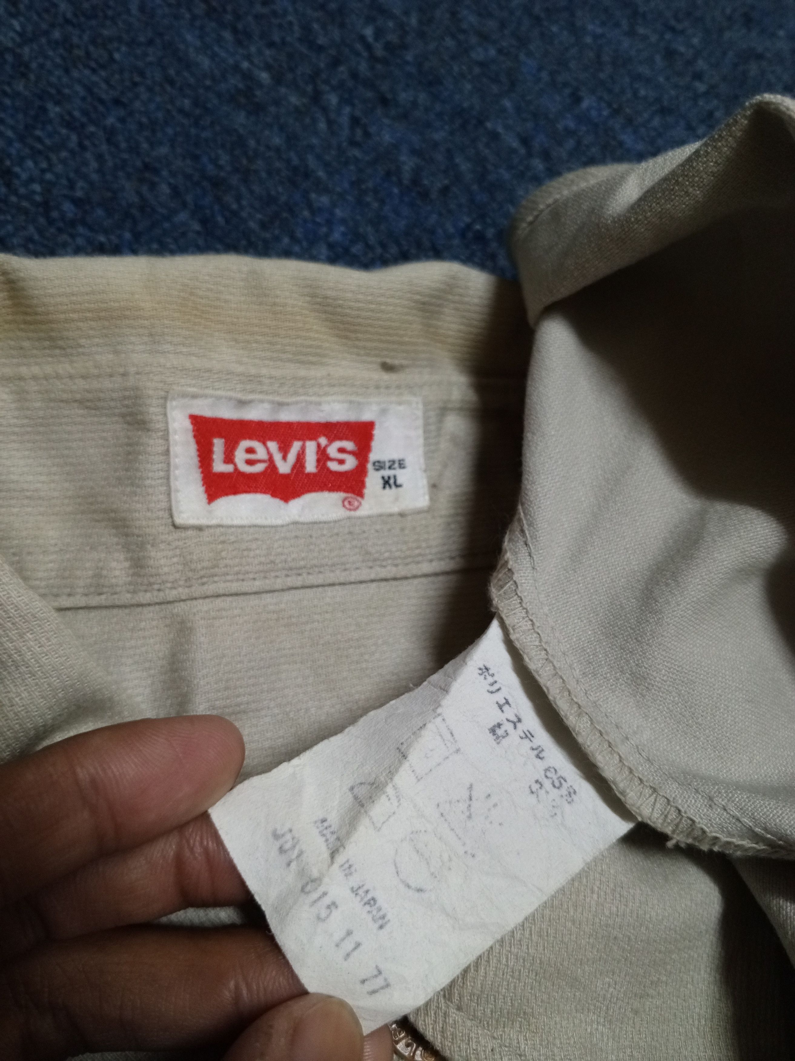 Levi's Vintage Clothing vtg 70s Levis japan Rare Size US L / EU 52-54 / 3 - 16 Thumbnail