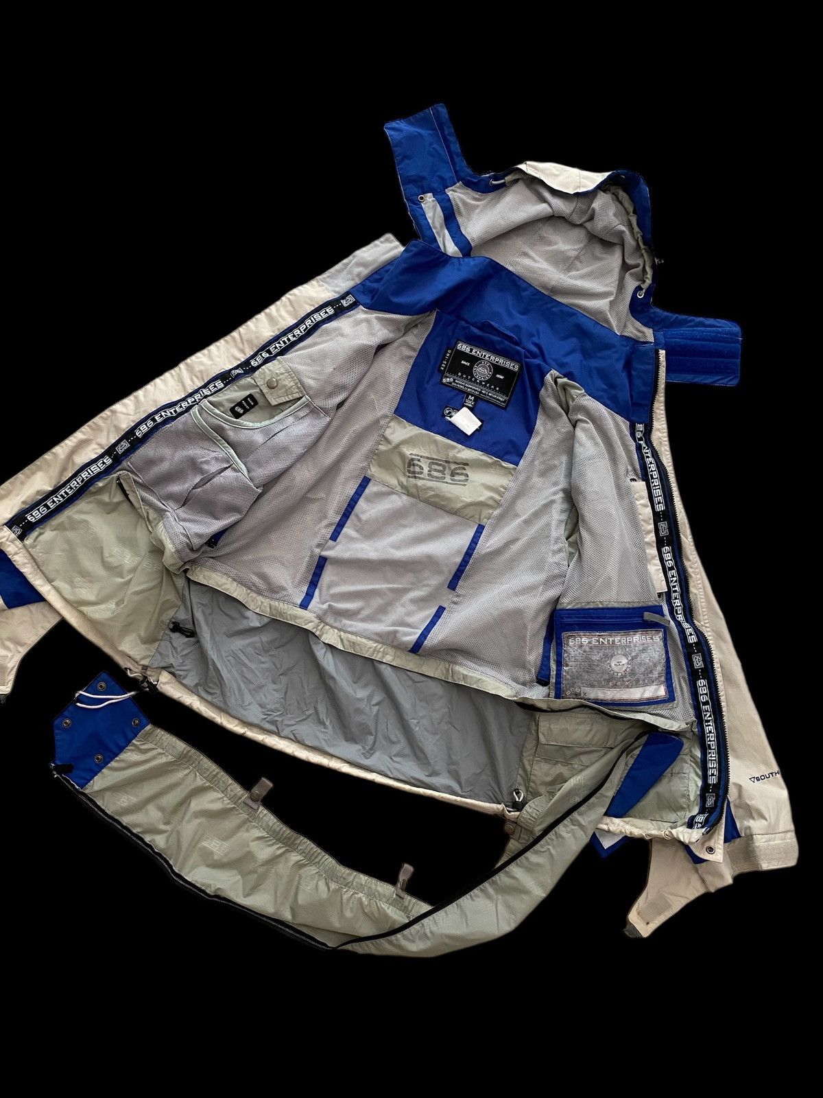 Hysteric Glamour 686 Enterprises Jacket Parachute Bondage Compas Temperature Size US M / EU 48-50 / 2 - 9 Thumbnail