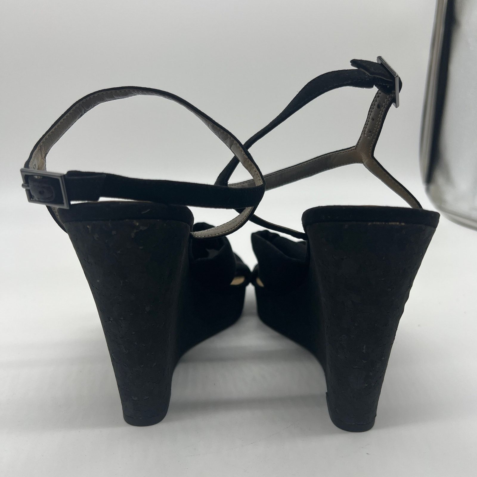 Other G.I.L.I. Knotted Front Wedge Ankle Strap Size 10 M Size US 10 / IT 40 - 5 Thumbnail