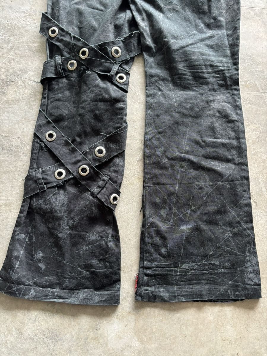 Sex Pot ReVeNGe CRAZY FLARE BONDAGE SEDITIONARIES JAPAN MAD PUNKS SKULL POEM Size US 30 / EU 46 - 18 Thumbnail