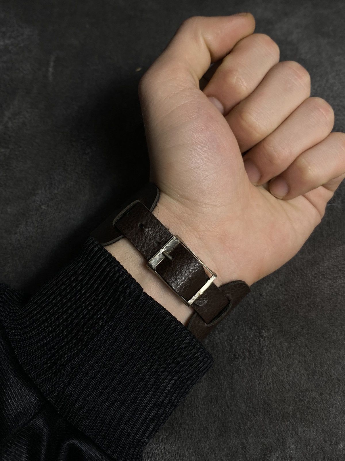 Jewelry Futuristic Vintage Japan Diana Leather Watch - Work 100% Size ONE SIZE - 3 Thumbnail