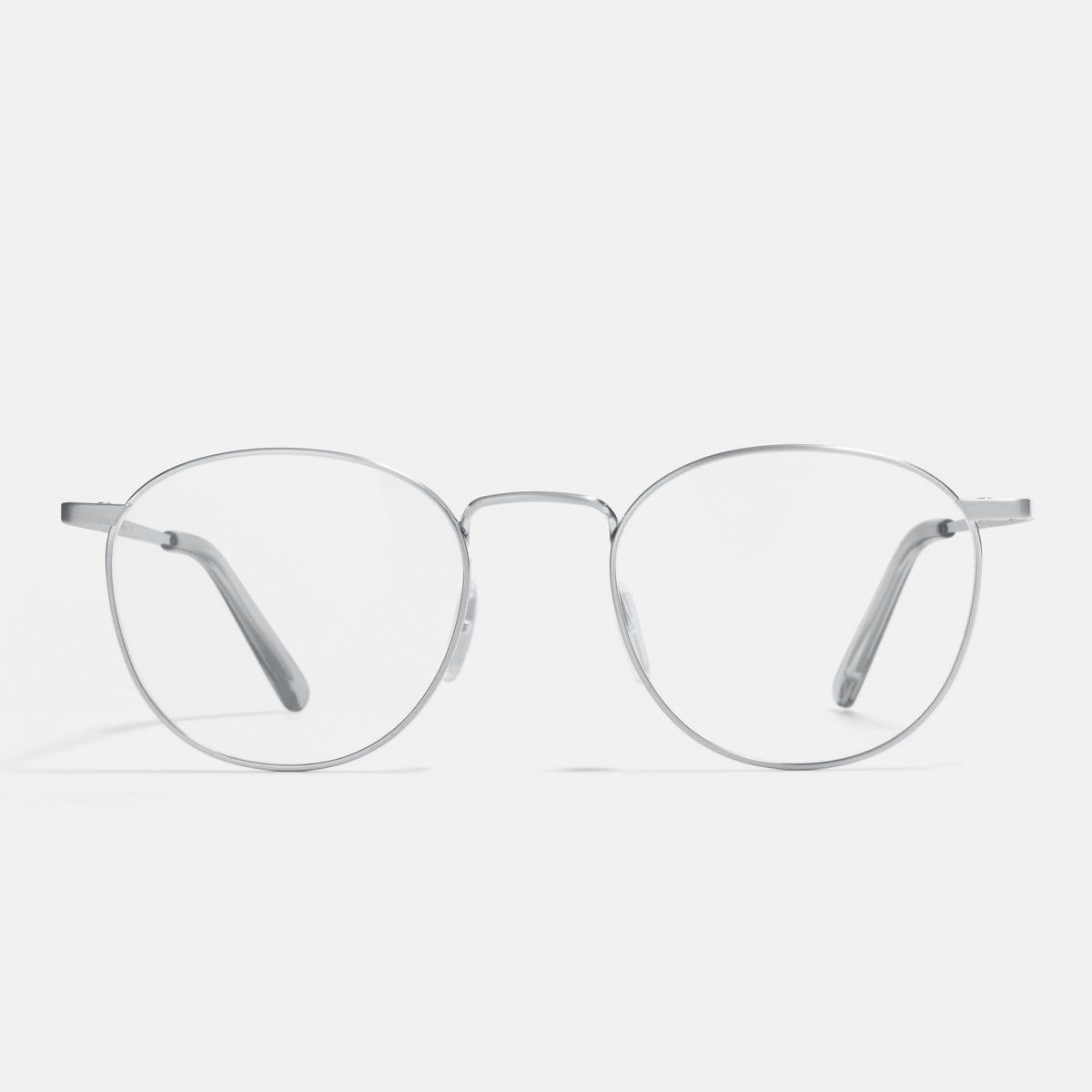 image of Ace Tate Neil Silver Titanium Glasses, Men's