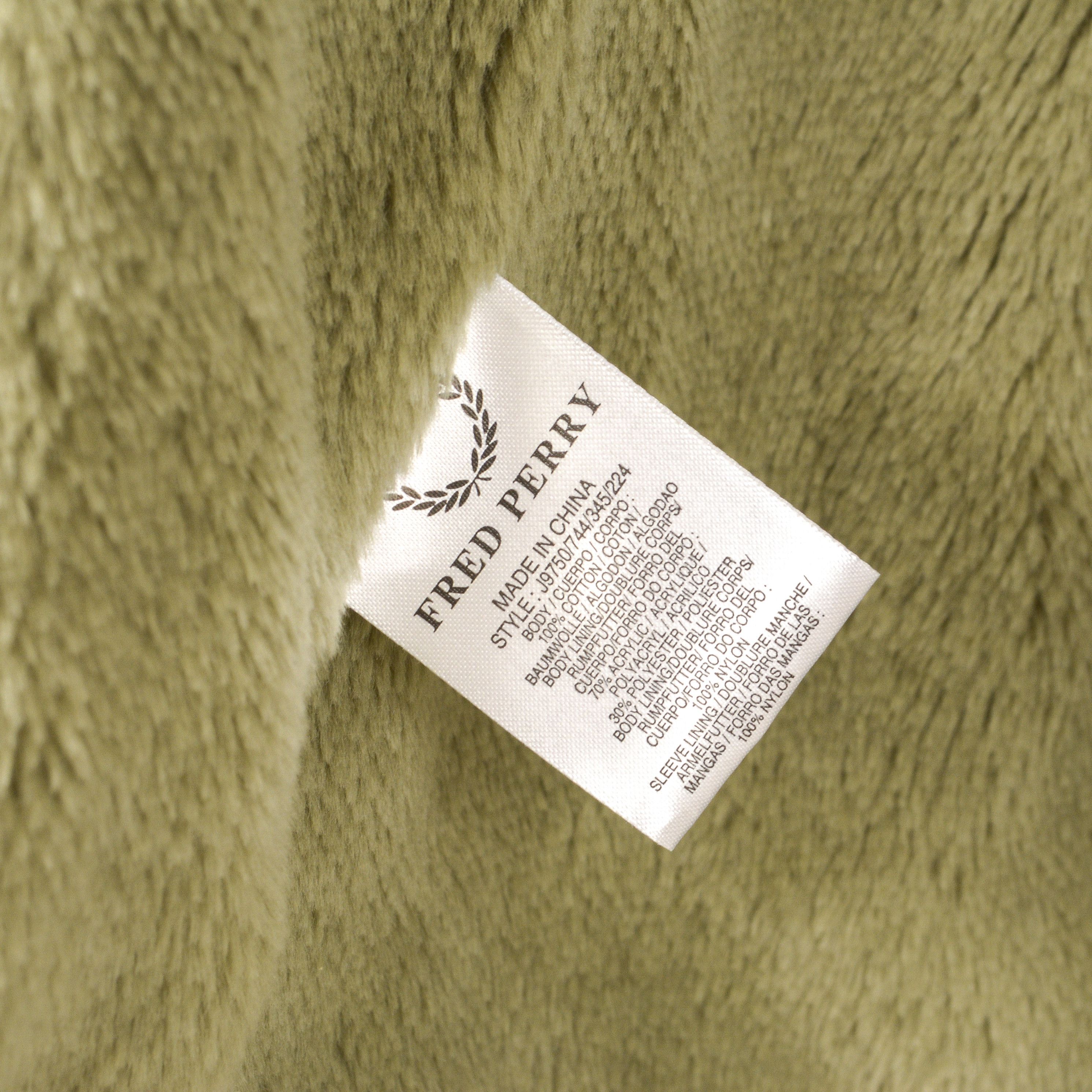 Fred Perry Womens XL Jacket Coat Winter Faux Fur Liner Warm Outerwear Size XL / US 12-14 / IT 48-50 - 8 Thumbnail