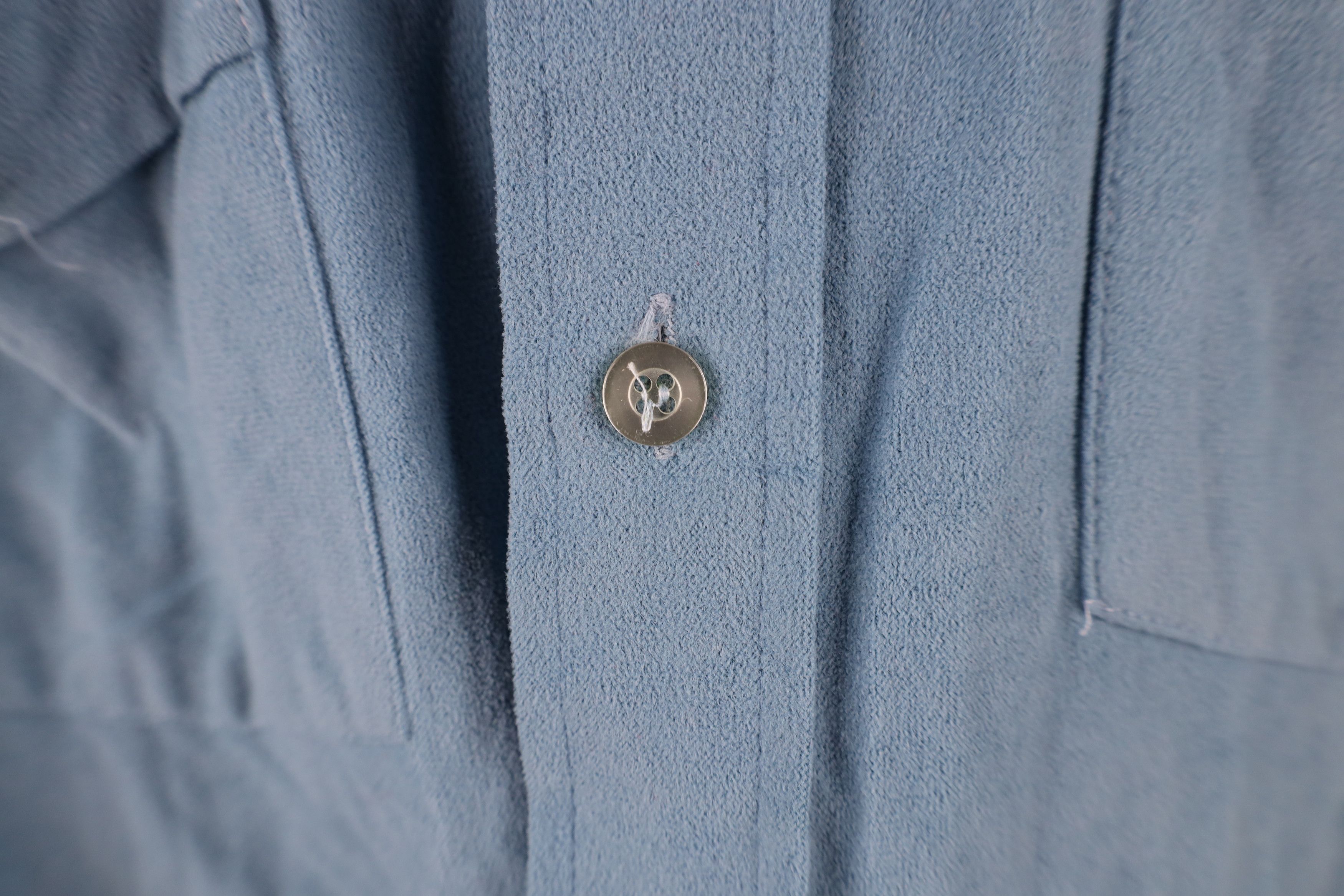 Vintage Vintage 70s Streetwear Double Pocket Collared Button Shirt Size US L / EU 52-54 / 3 - 7 Thumbnail