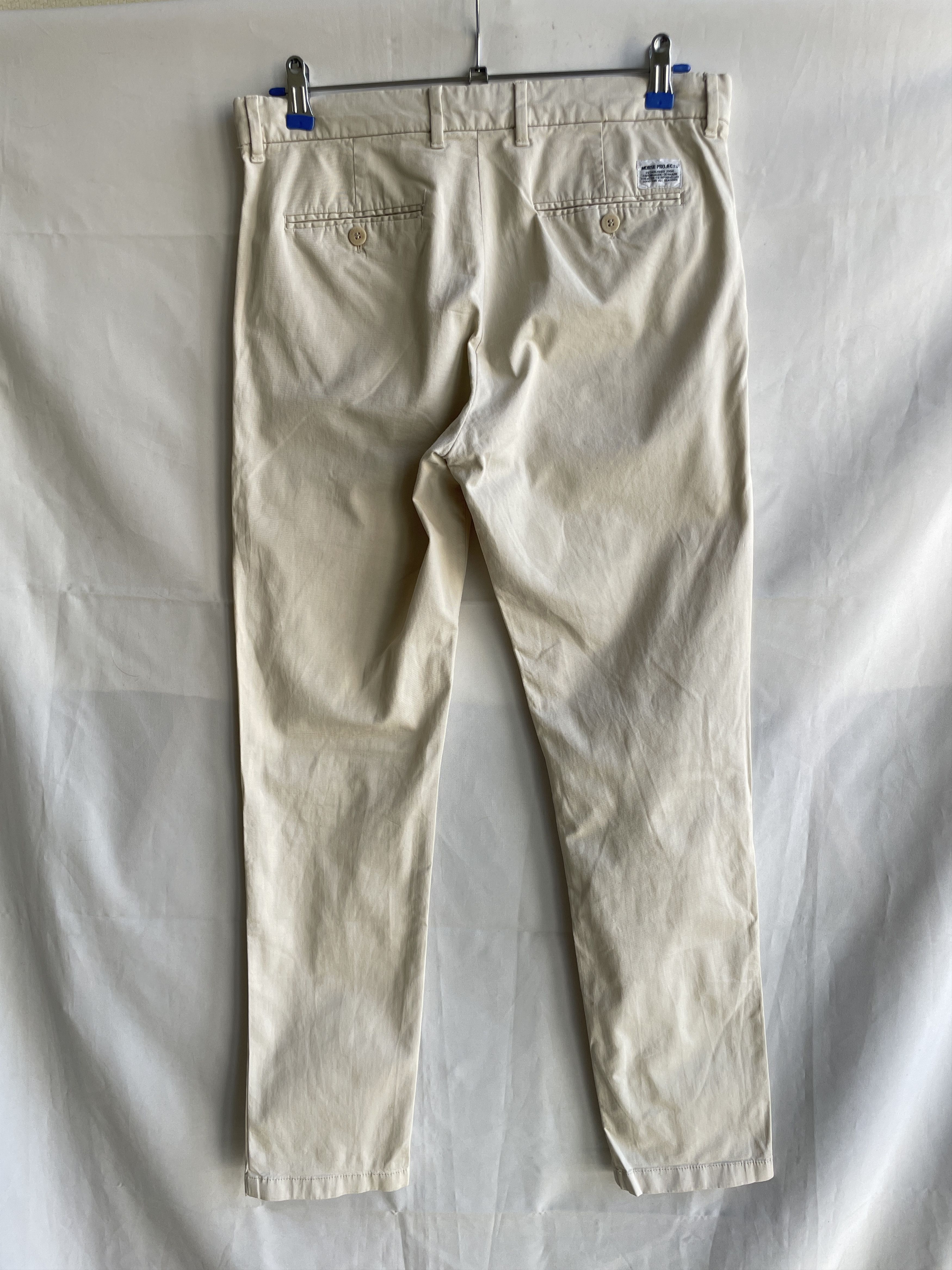 Norse Projects Norse Projects Aros Slim Light Stretch Chino Trousers Size US 31 - 2 Thumbnail