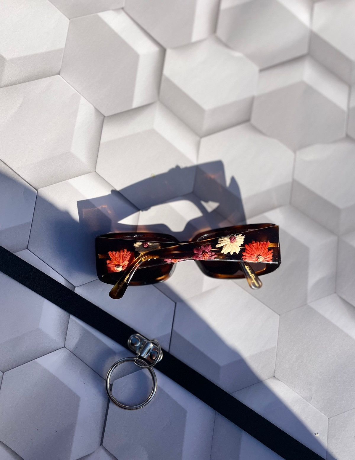 Salvatore Ferragamo Salvatore Ferragamo vintage hand made sunglasses Size ONE SIZE - 6 Thumbnail
